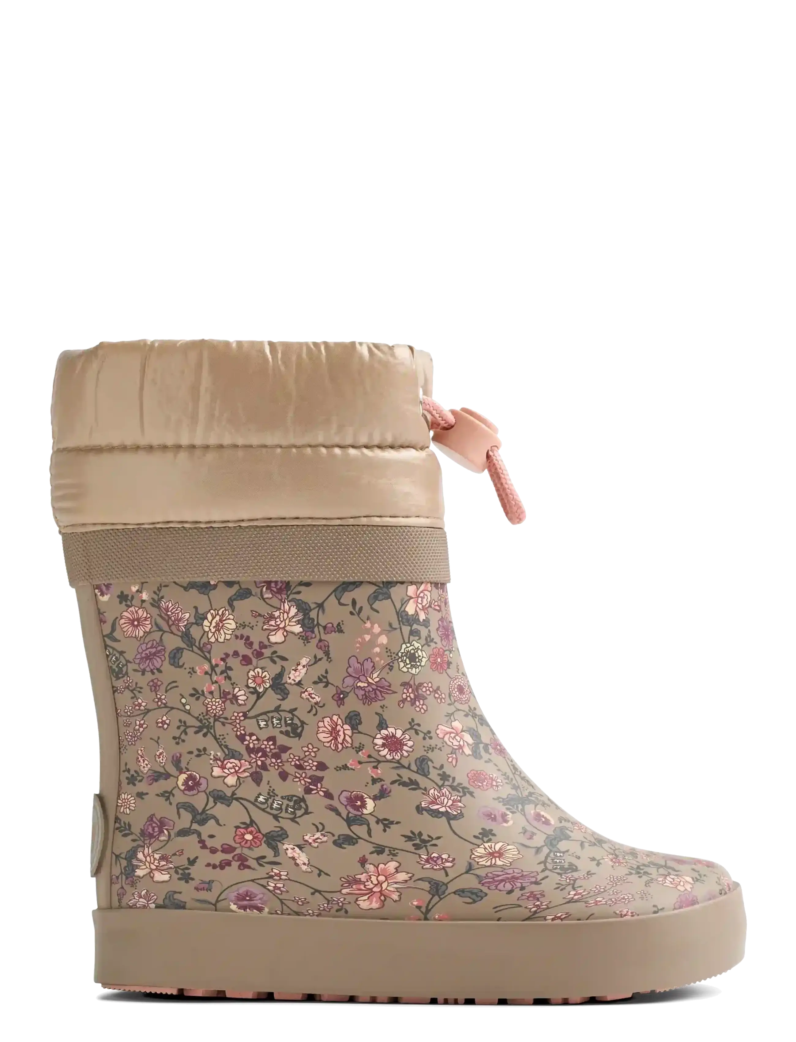 Wheat - Thermo Barefoot Rubber Boot Arden - gummistøvler med for - portabella flowers - 3