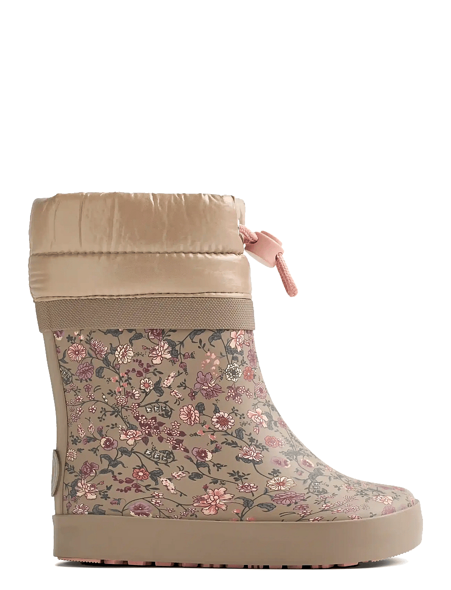 Wheat - Thermo Barefoot Rubber Boot Arden - gefütterte gummistiefel - portabella flowers - 3