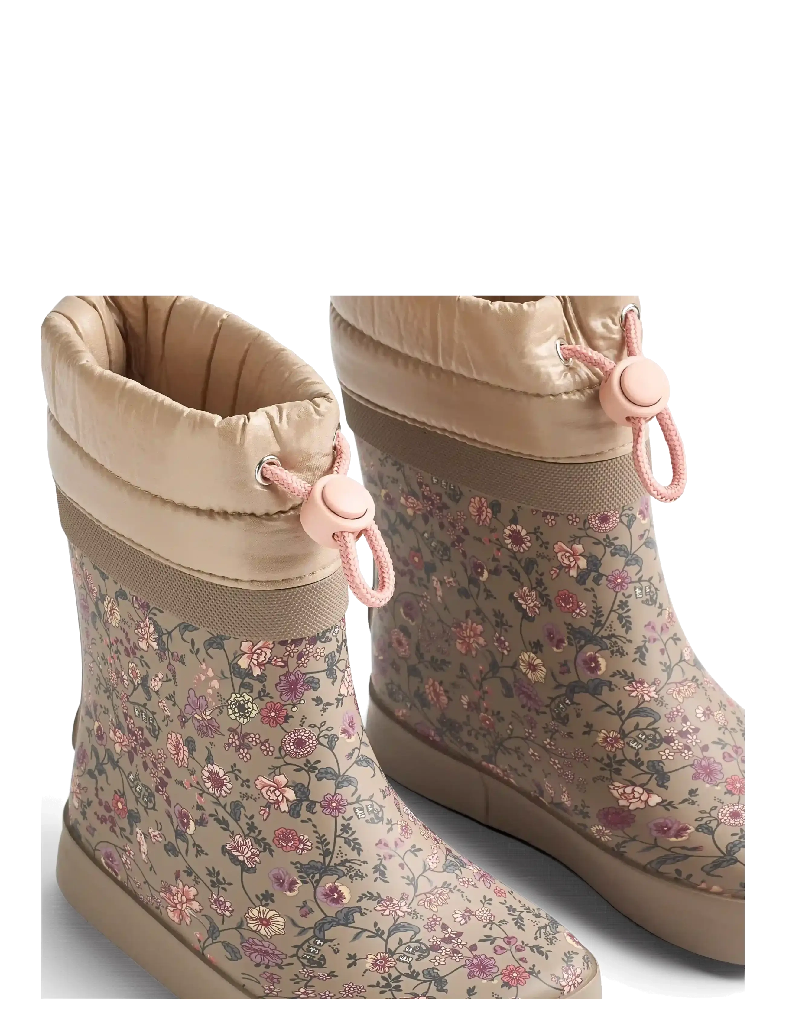 Wheat - Thermo Barefoot Rubber Boot Arden - gummistøvler med for - portabella flowers - 4