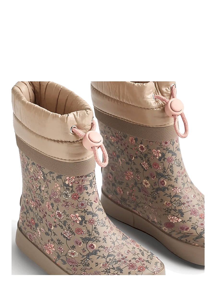 Wheat - Thermo Barefoot Rubber Boot Arden - gefütterte gummistiefel - portabella flowers - 4