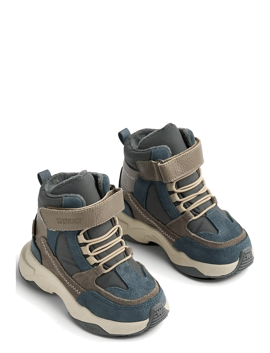 Wheat - Sneaker Bootie Muni 2.0 Tex - höga sneakers - dark petroleum - 1