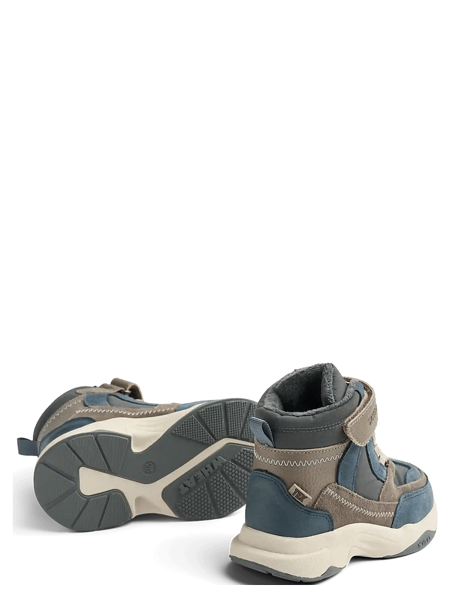 Wheat - Sneaker Bootie Muni 2.0 Tex - höga sneakers - dark petroleum - 2