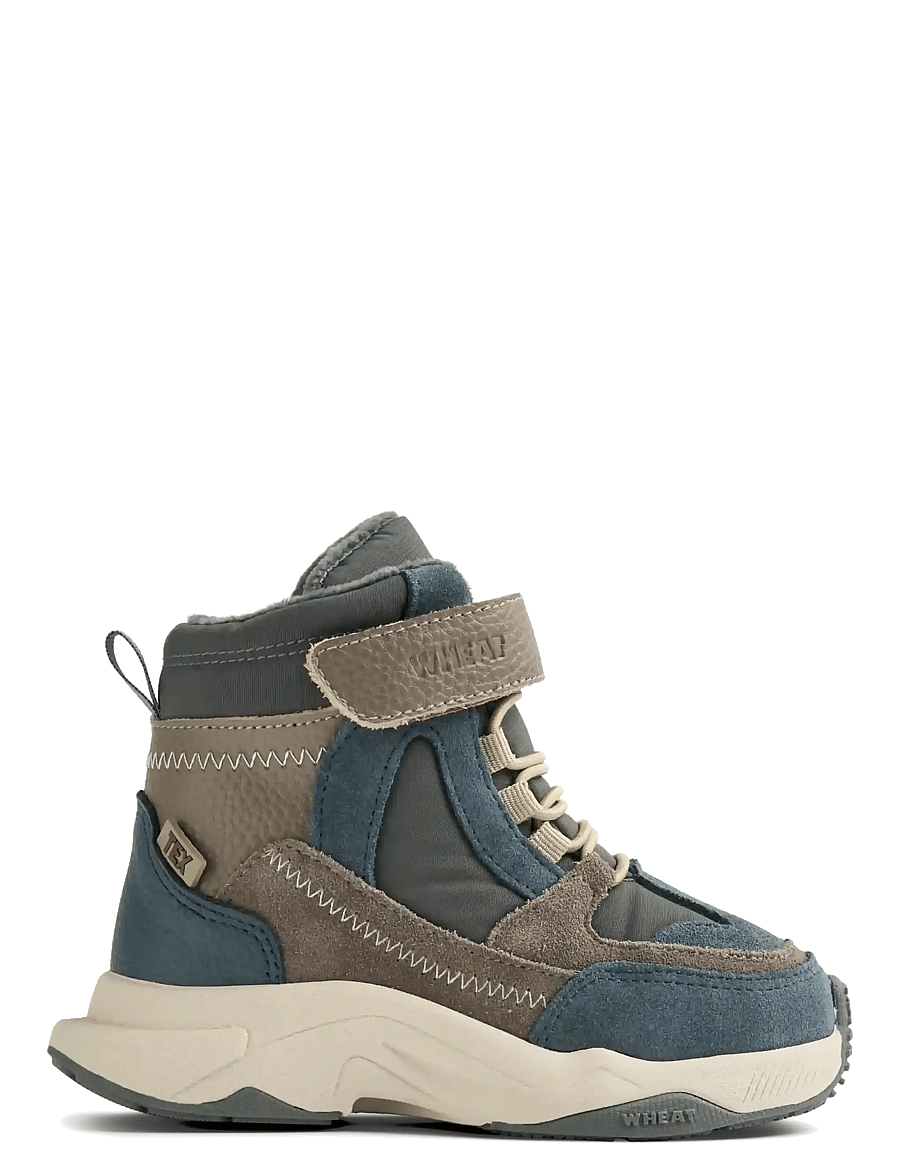 Wheat - Sneaker Bootie Muni 2.0 Tex - höga sneakers - dark petroleum - 3