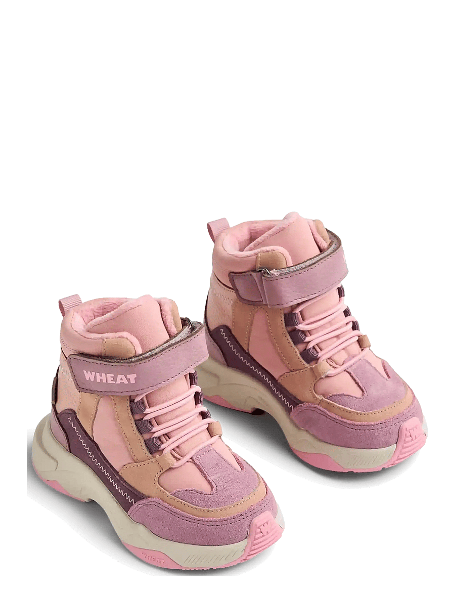 Wheat - Sneaker Bootie Muni 2.0 Tex - höga sneakers - rose - 1