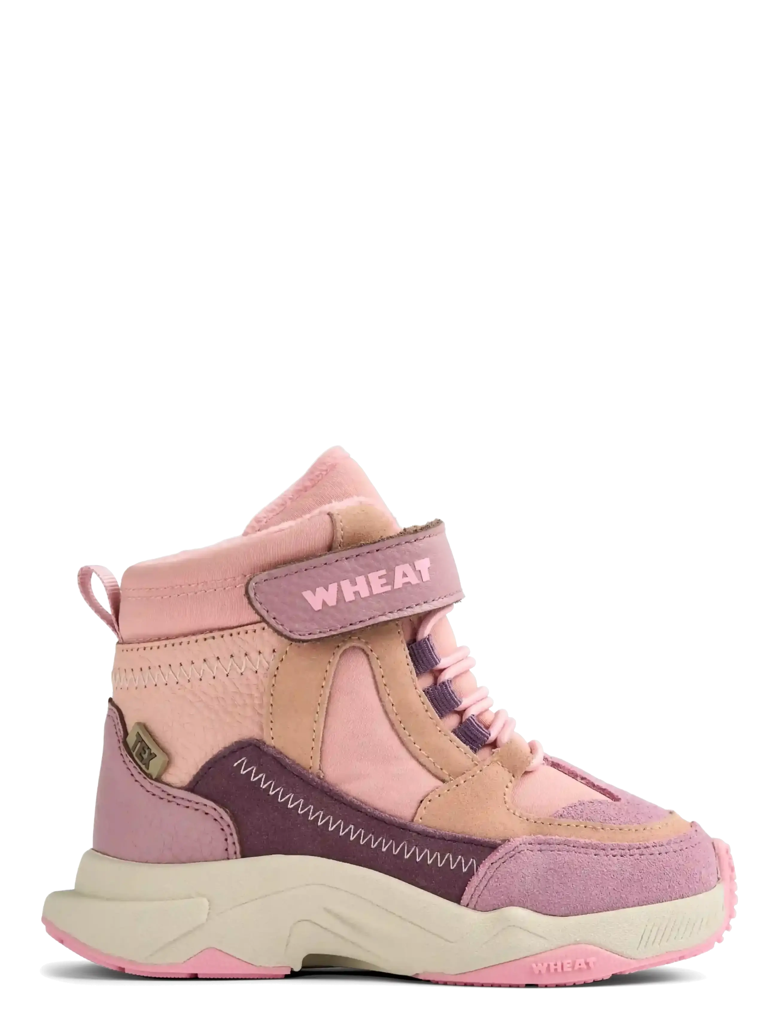 Wheat - Sneaker Bootie Muni 2.0 Tex - höga sneakers - rose - 3