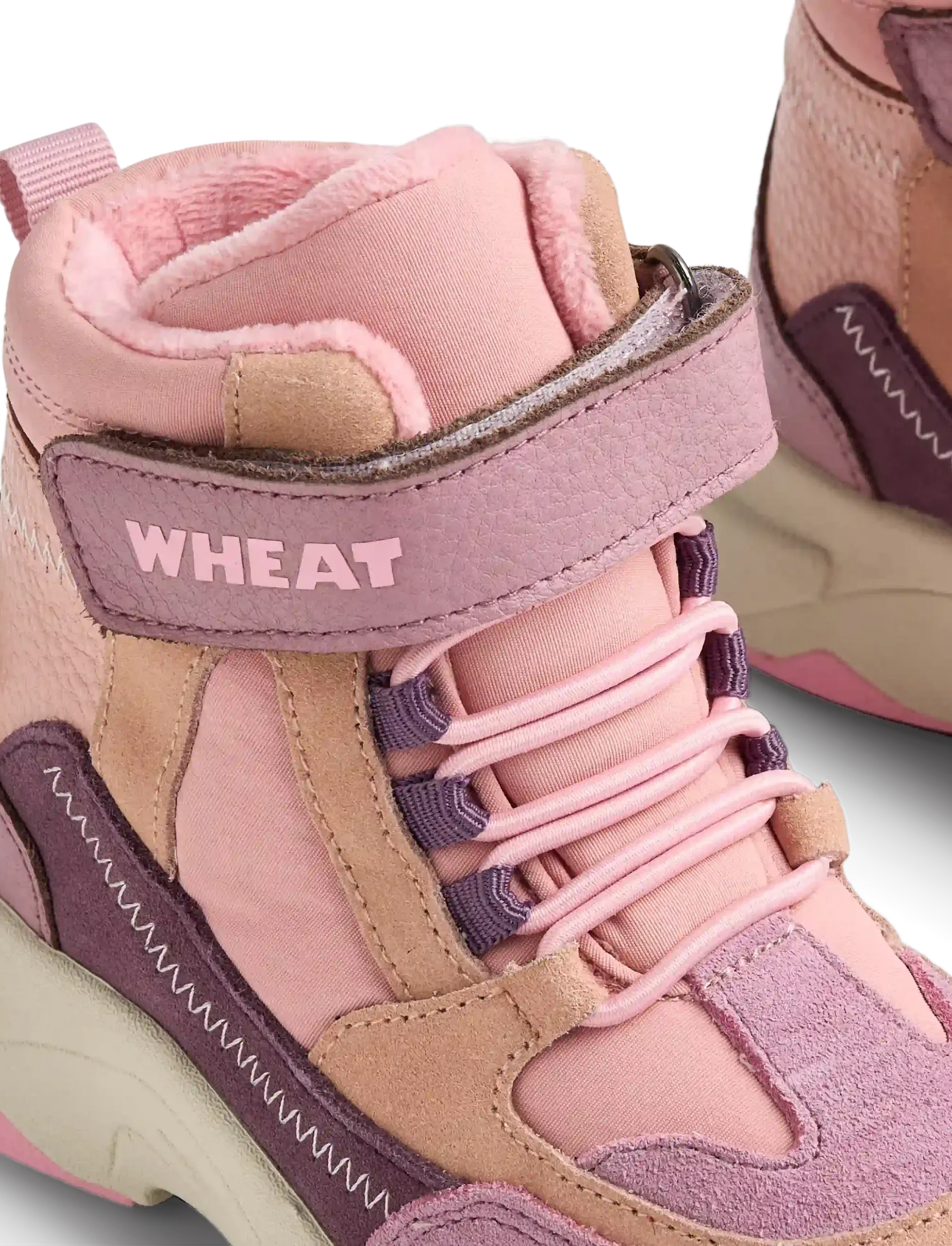 Wheat - Sneaker Bootie Muni 2.0 Tex - höga sneakers - rose - 4