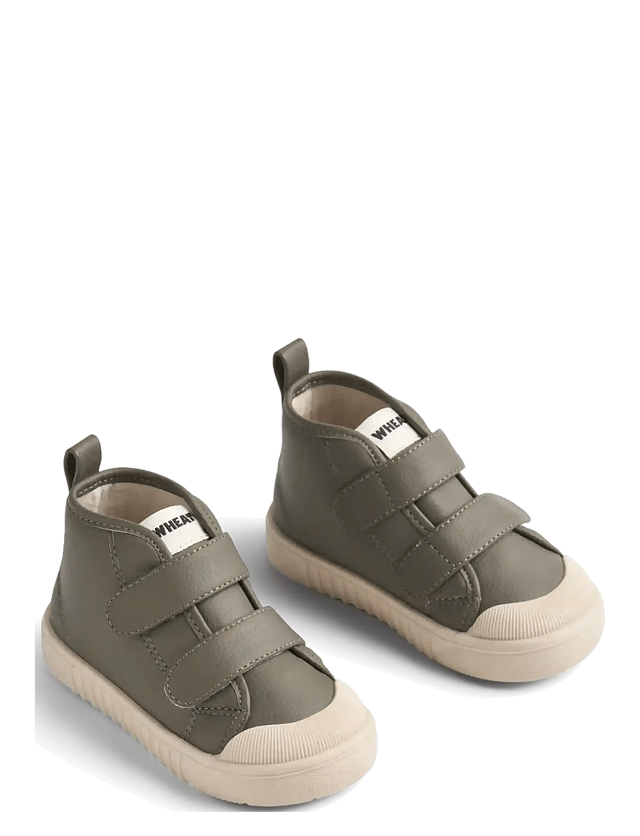 Wheat - Sneaker Leo Leather - dry leaves - 0