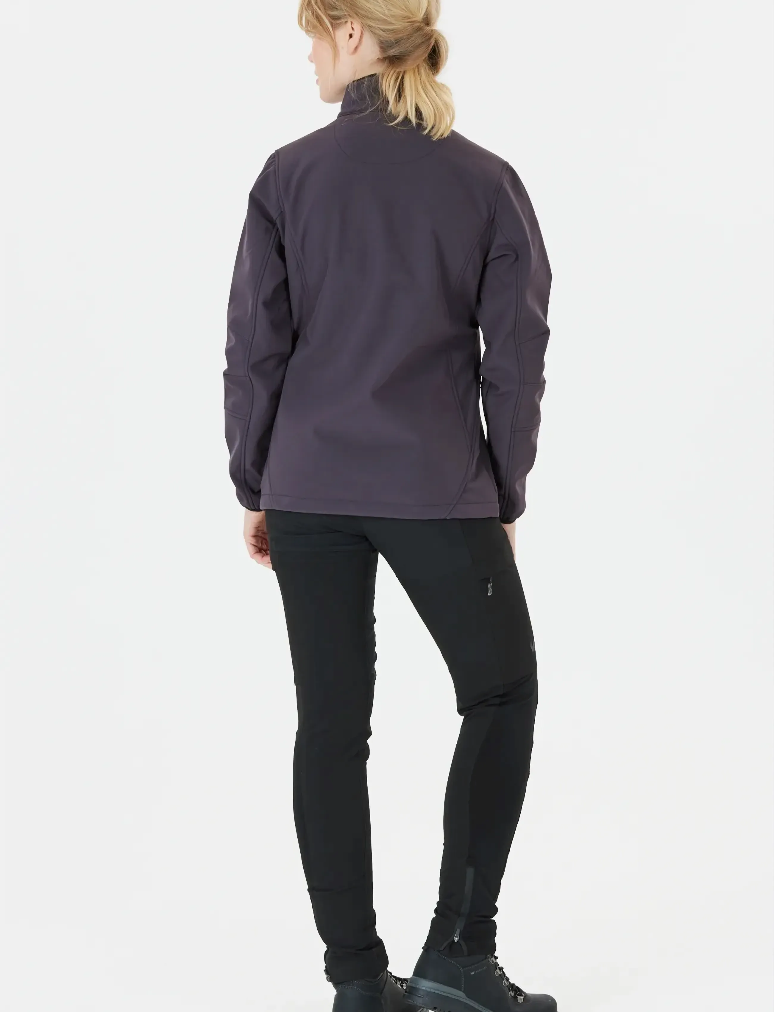 Whistler - Covina W Softshell Jacket W-PRO 800 - outdoor jackets - nightshade - 3