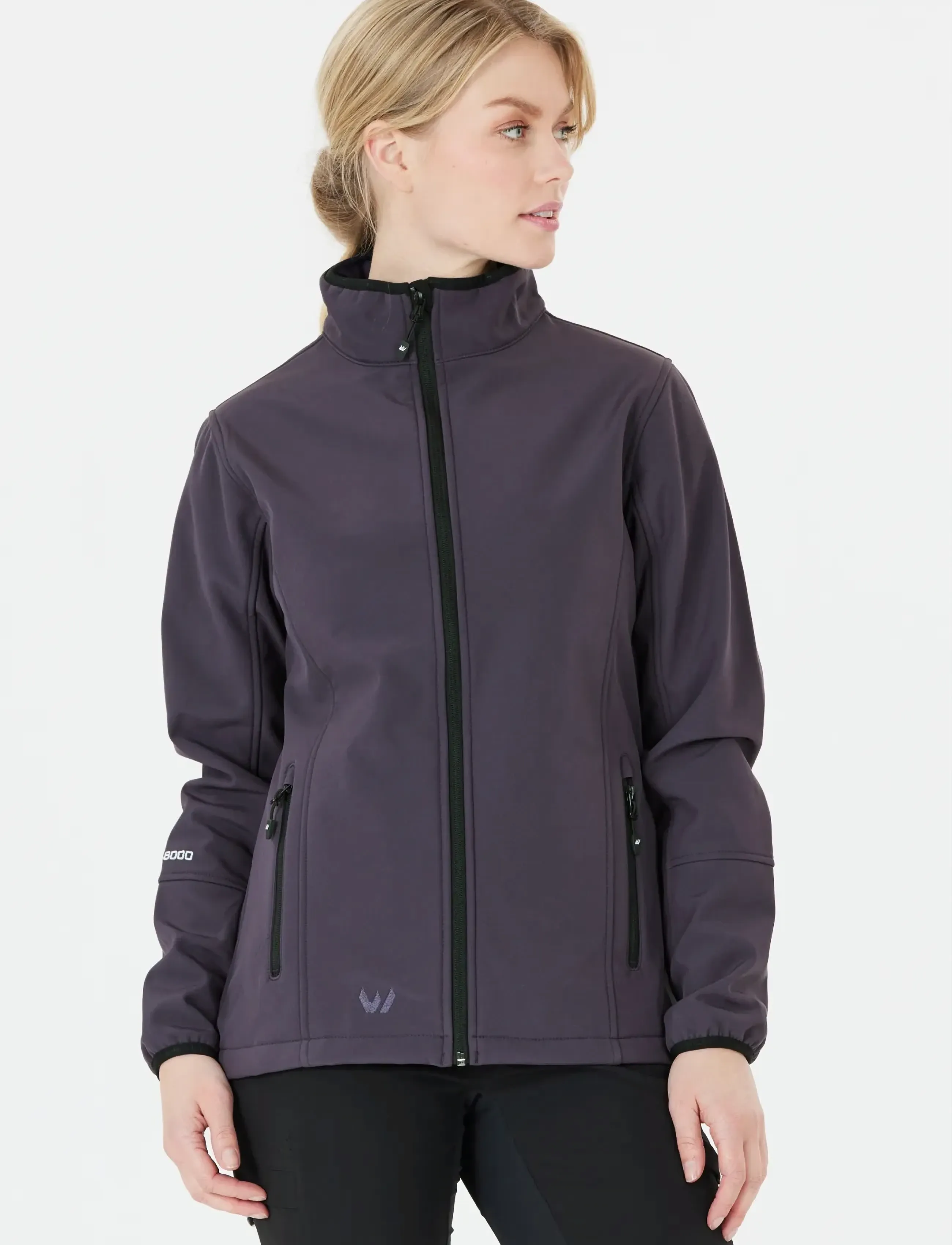 Whistler - Covina W Softshell Jacket W-PRO 800 - outdoorjassen - nightshade - 4