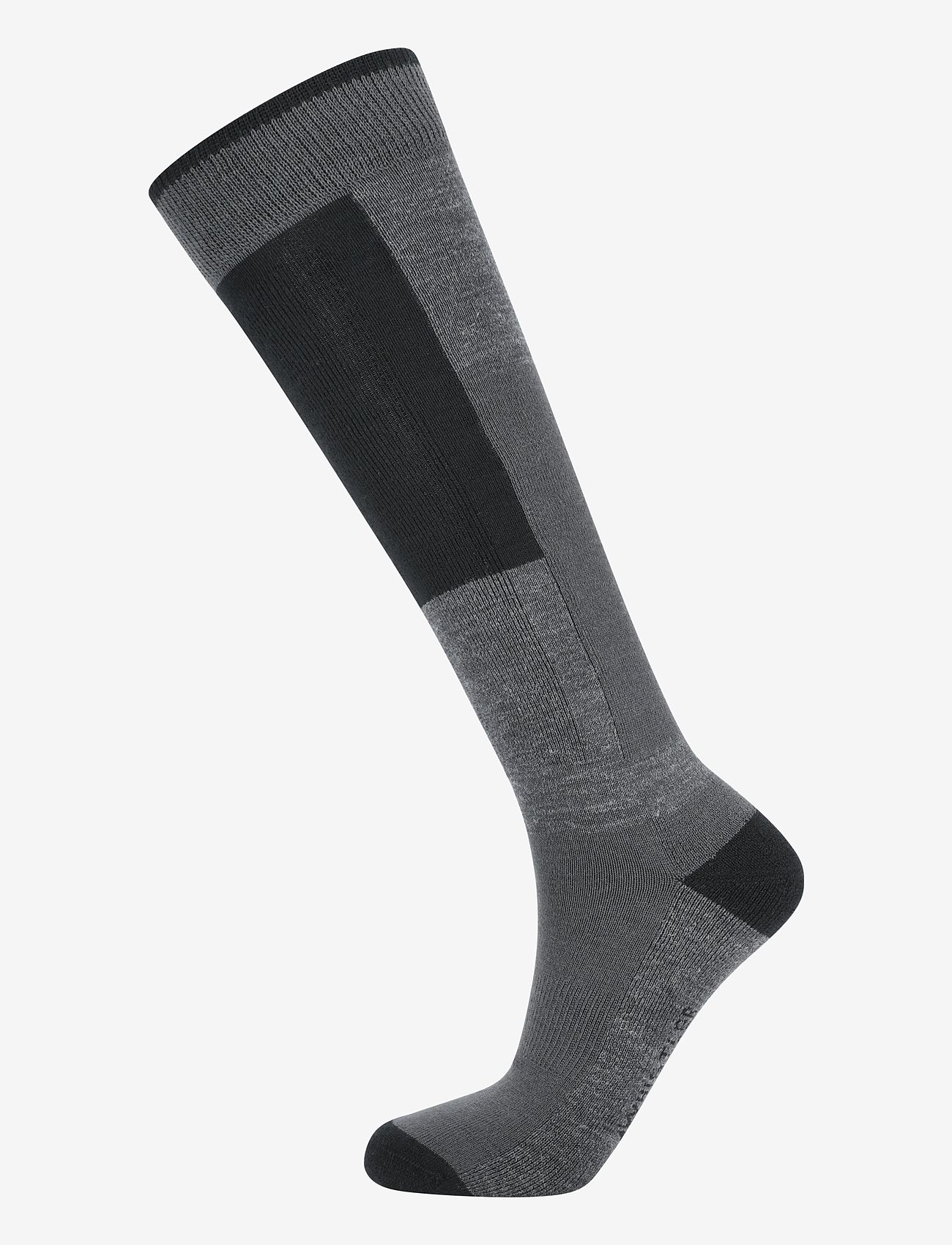 Whistler - Corsicana 2-Pack Ski Sock - träningsstrumpor - dark grey melange - 2
