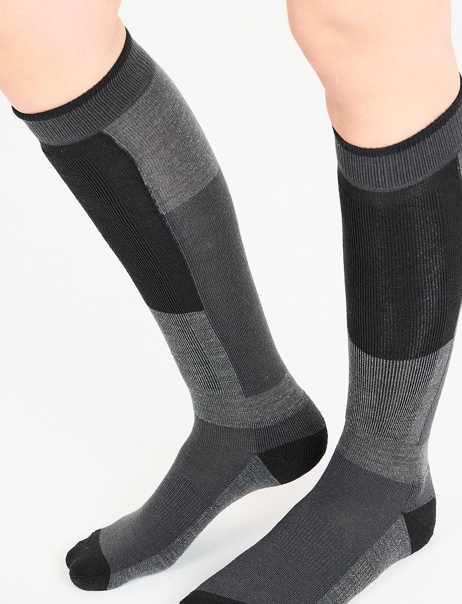 Whistler - Corsicana 2-Pack Ski Sock - dark grey melange - 0