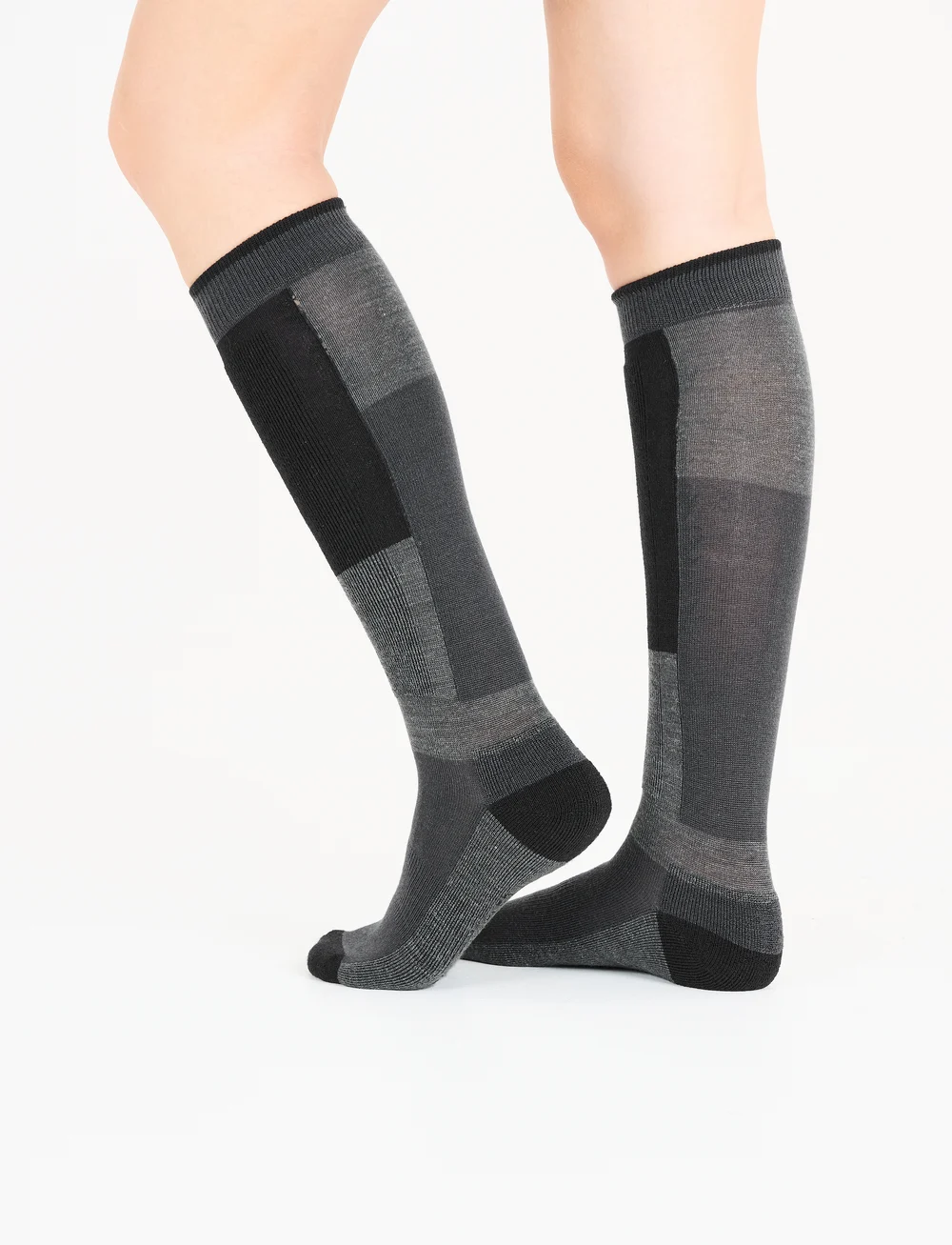 Whistler - Corsicana 2-Pack Ski Sock - spordisokid - dark grey melange - 5