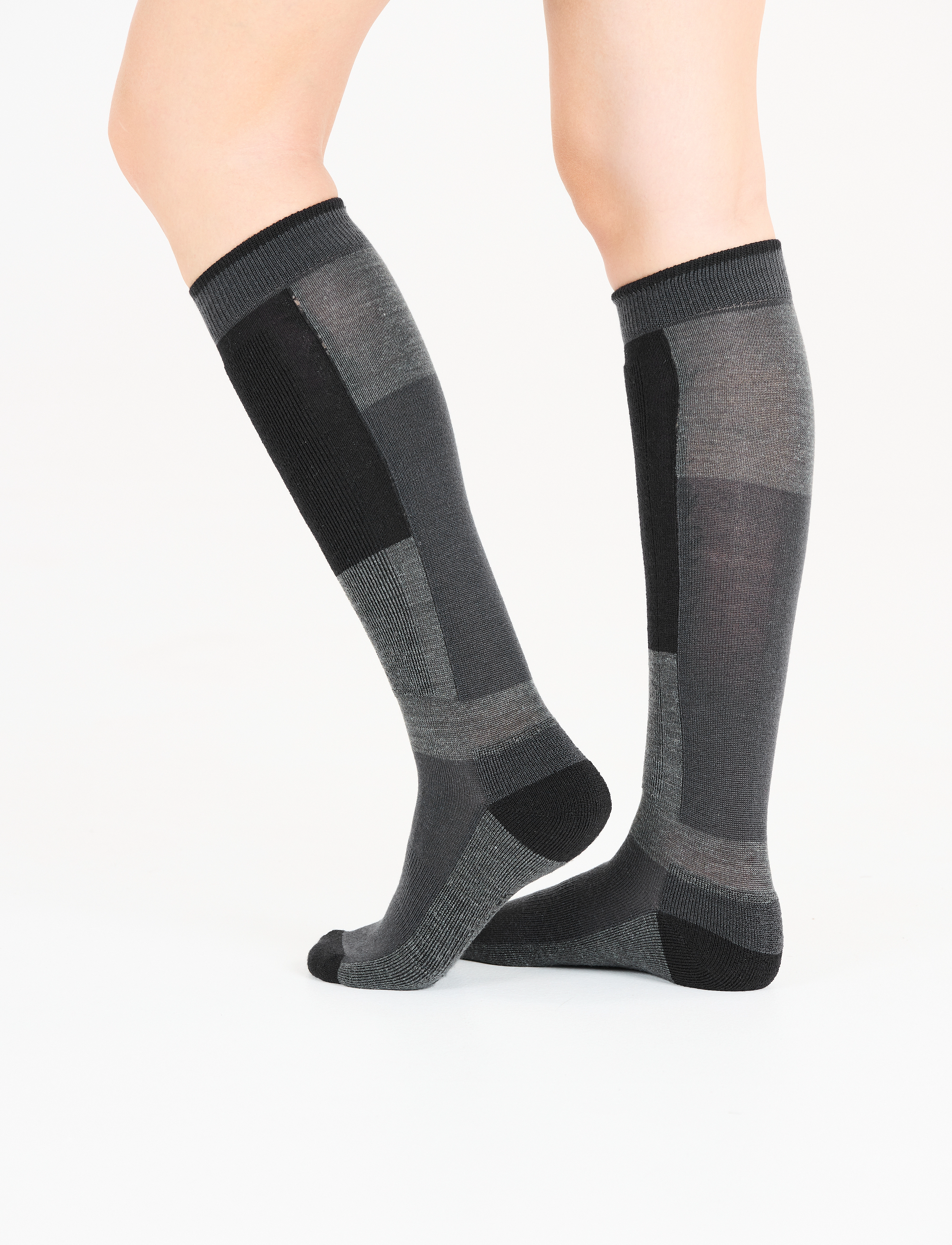 Whistler - Corsicana 2-Pack Ski Sock - dark grey melange - 5