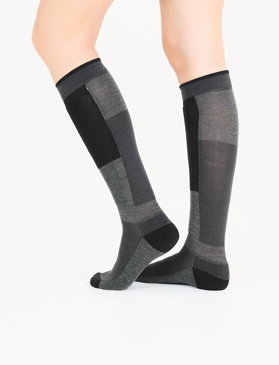 Whistler - Corsicana 2-Pack Ski Sock - dark grey melange - 5