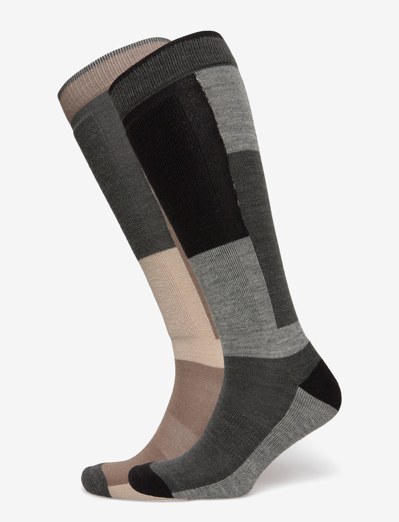 Whistler - Corsicana 2-Pack Ski Sock - sport socks - fallen rock - 0