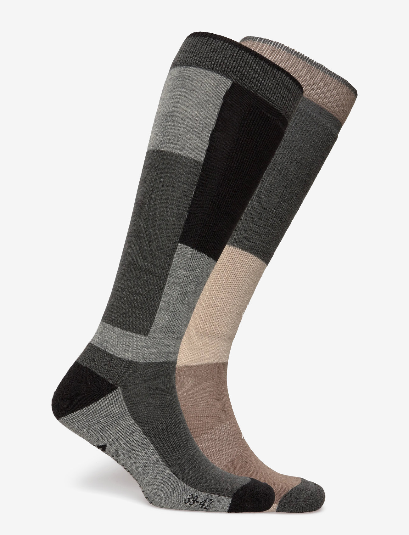 Whistler - Corsicana 2-Pack Ski Sock - sport socks - fallen rock - 1