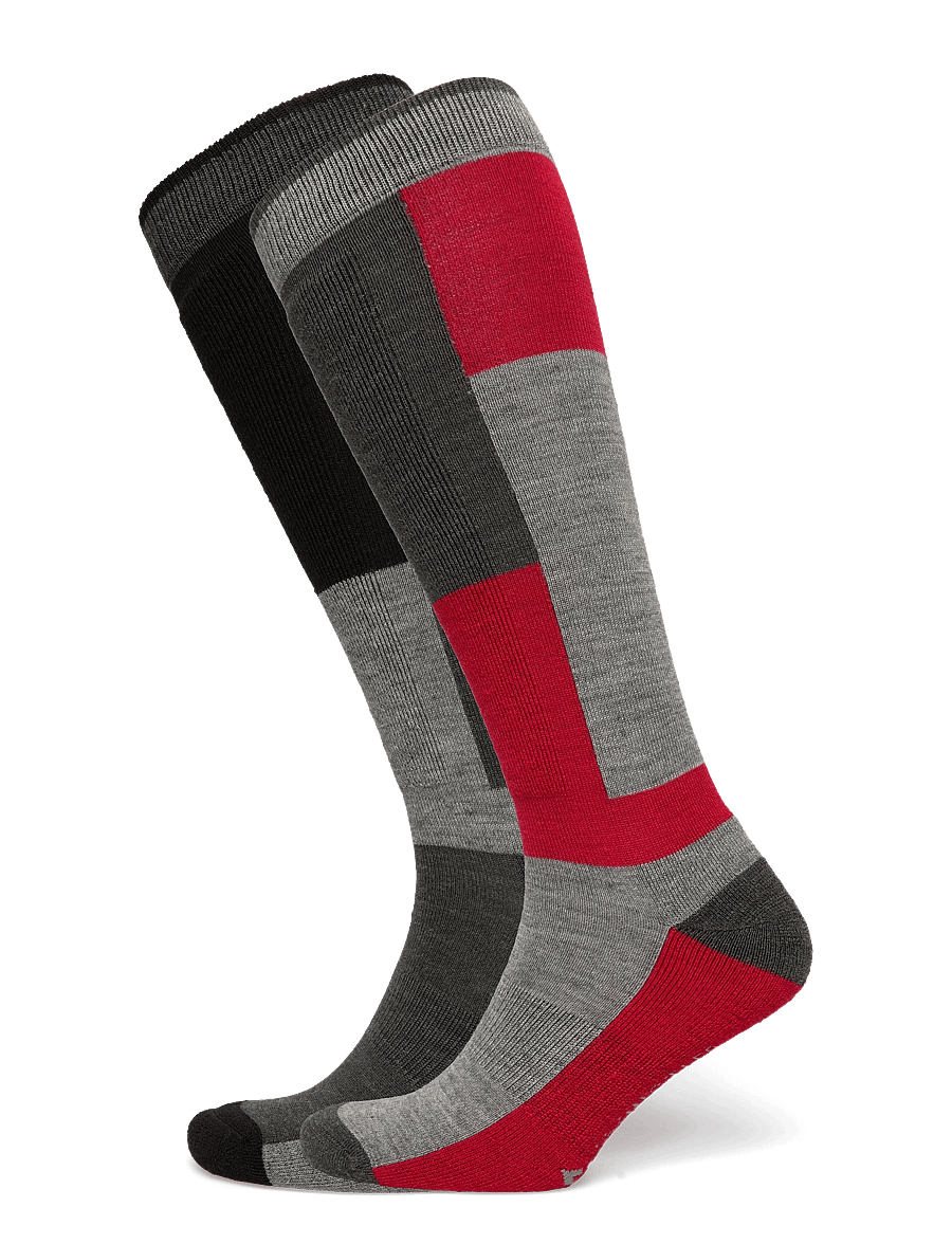 Whistler - Corsicana 2-Pack Ski Sock - strümpfe - true red - 0
