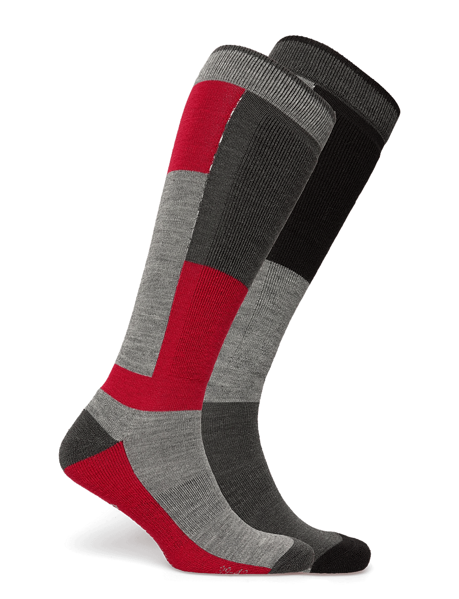 Whistler - Corsicana 2-Pack Ski Sock - strümpfe - true red - 1