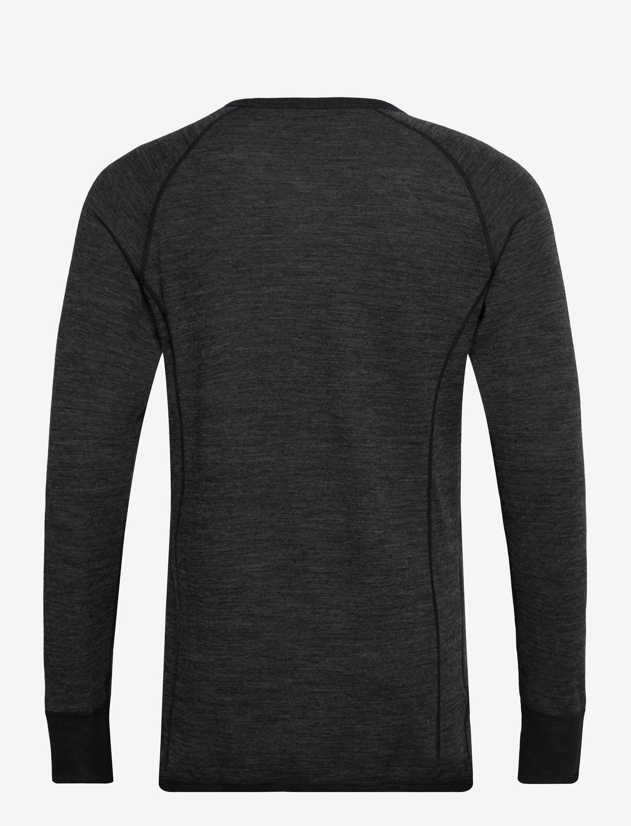 Whistler - Bradley M Merino Wool Baselayer Top - funktionsunterwäsche - oberteile - dark grey melange - 1