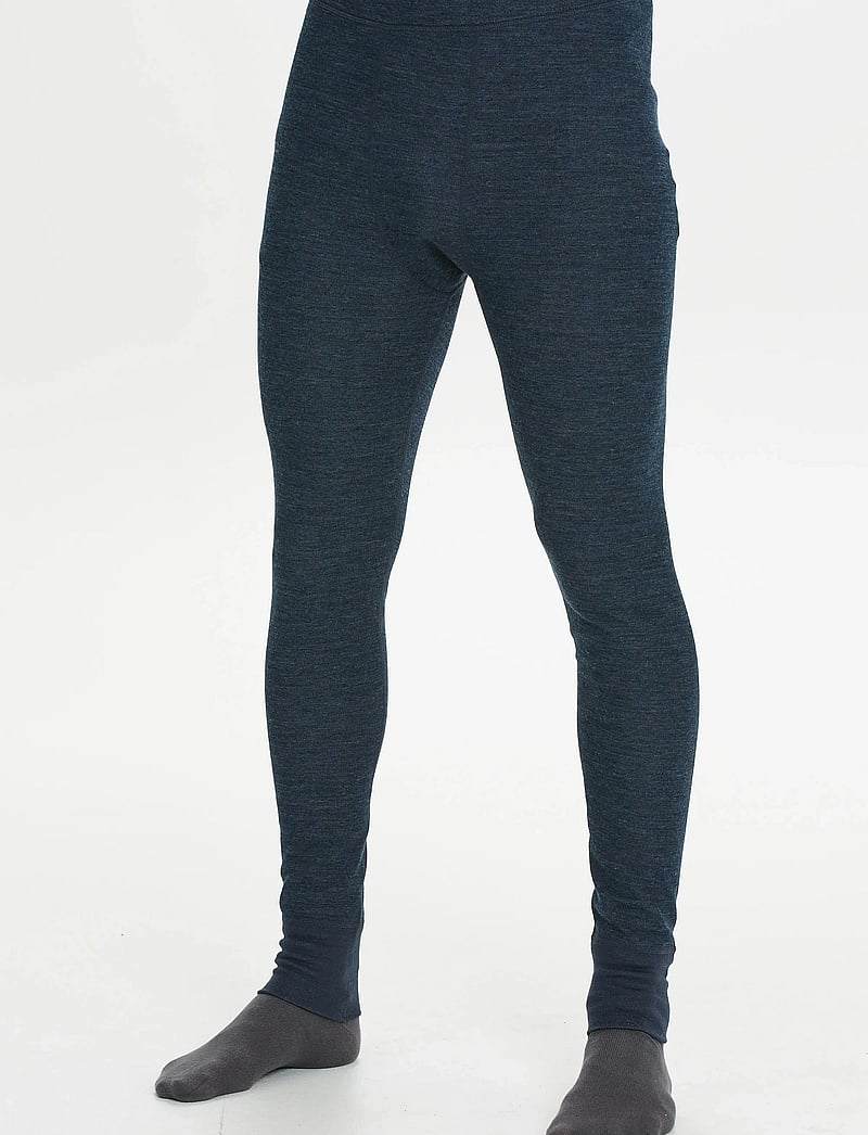 Whistler - Bradley M Merino Wool Pants - underställsbyxor - navy blazer - 0