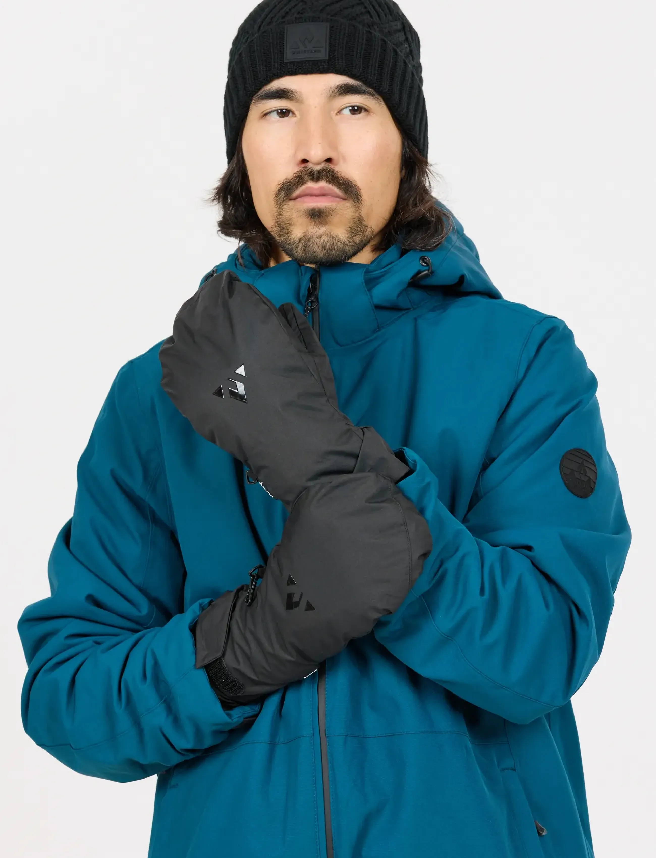 Whistler Reita Unisex Mittens w/ Inner Glove - Accessories - BLACK / black