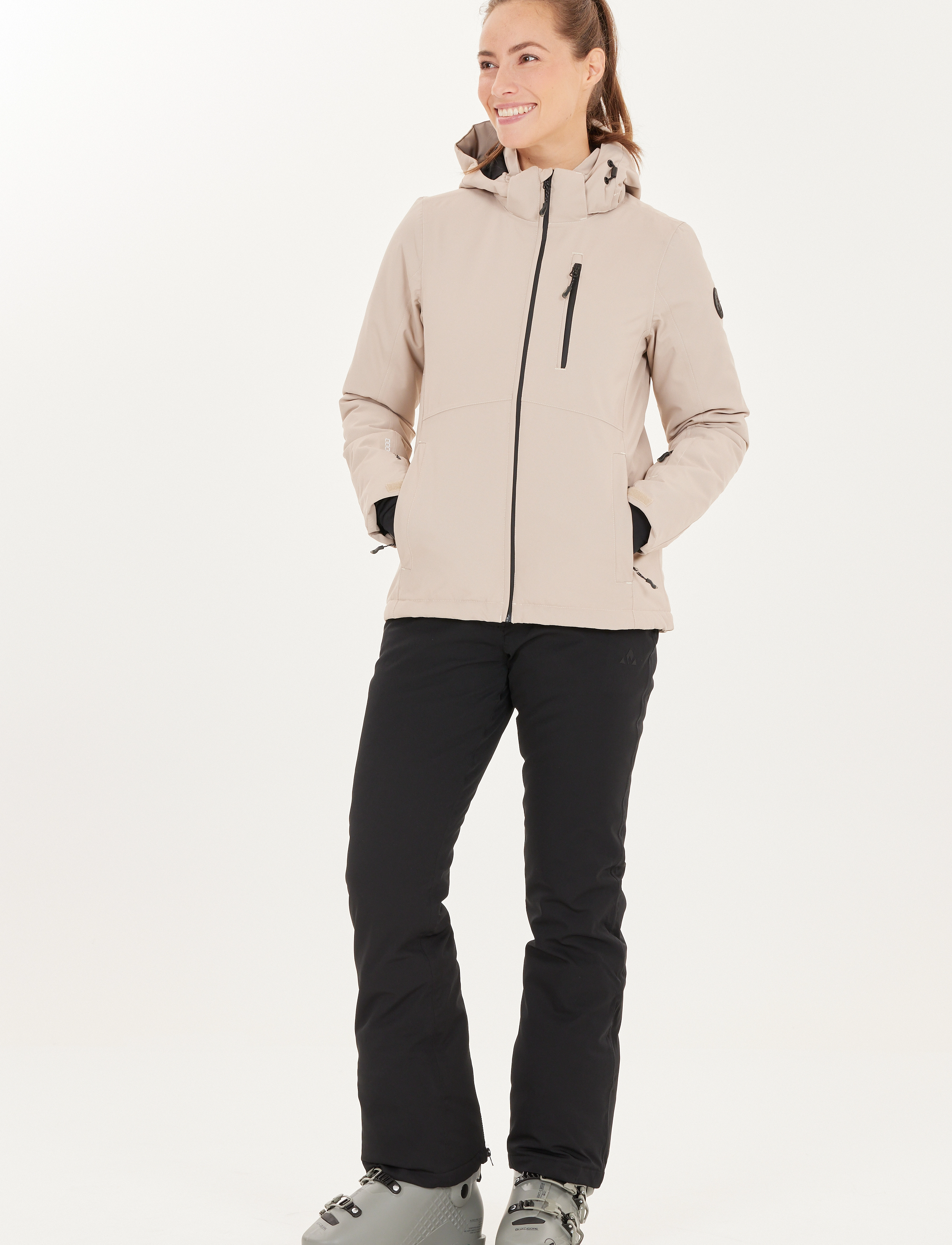 Whistler - Naya W Slim 4-way Stretch Ski Pant - black - 4