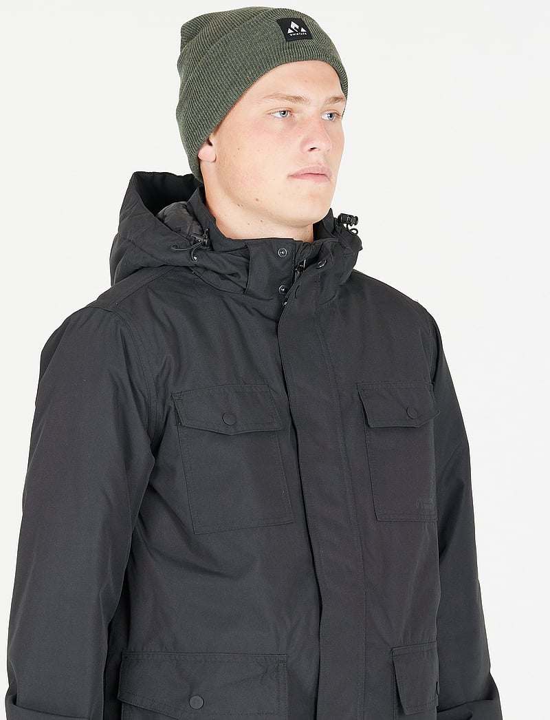 Whistler - Linjoe Melange Hat - mössor - black ink - 0