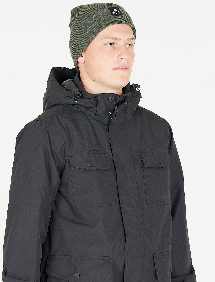 Whistler - Linjoe Melange Hat - huer - black ink - 0