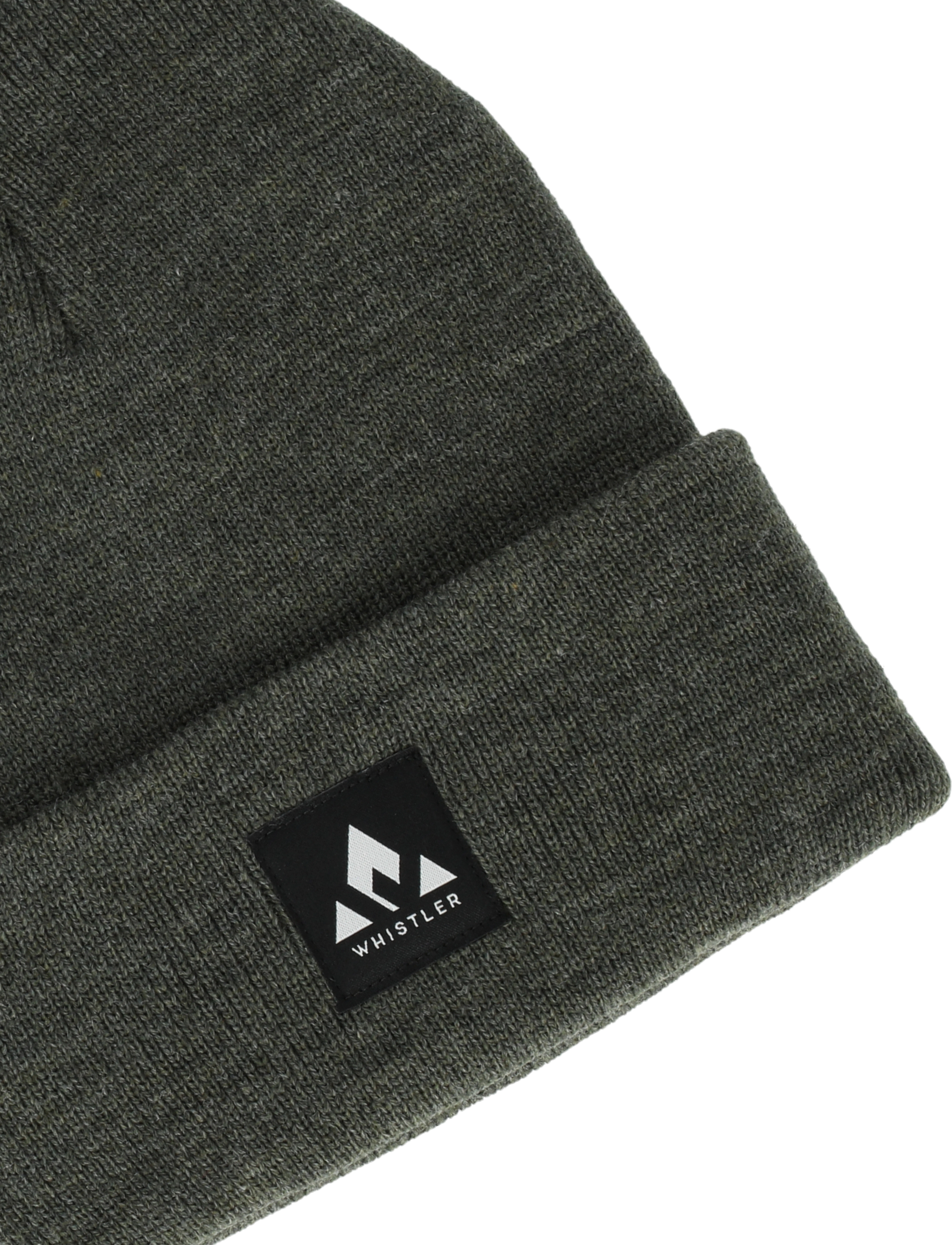 Whistler Linjoe Melange Hat - Accessoires - BLACK INK / khaki/green