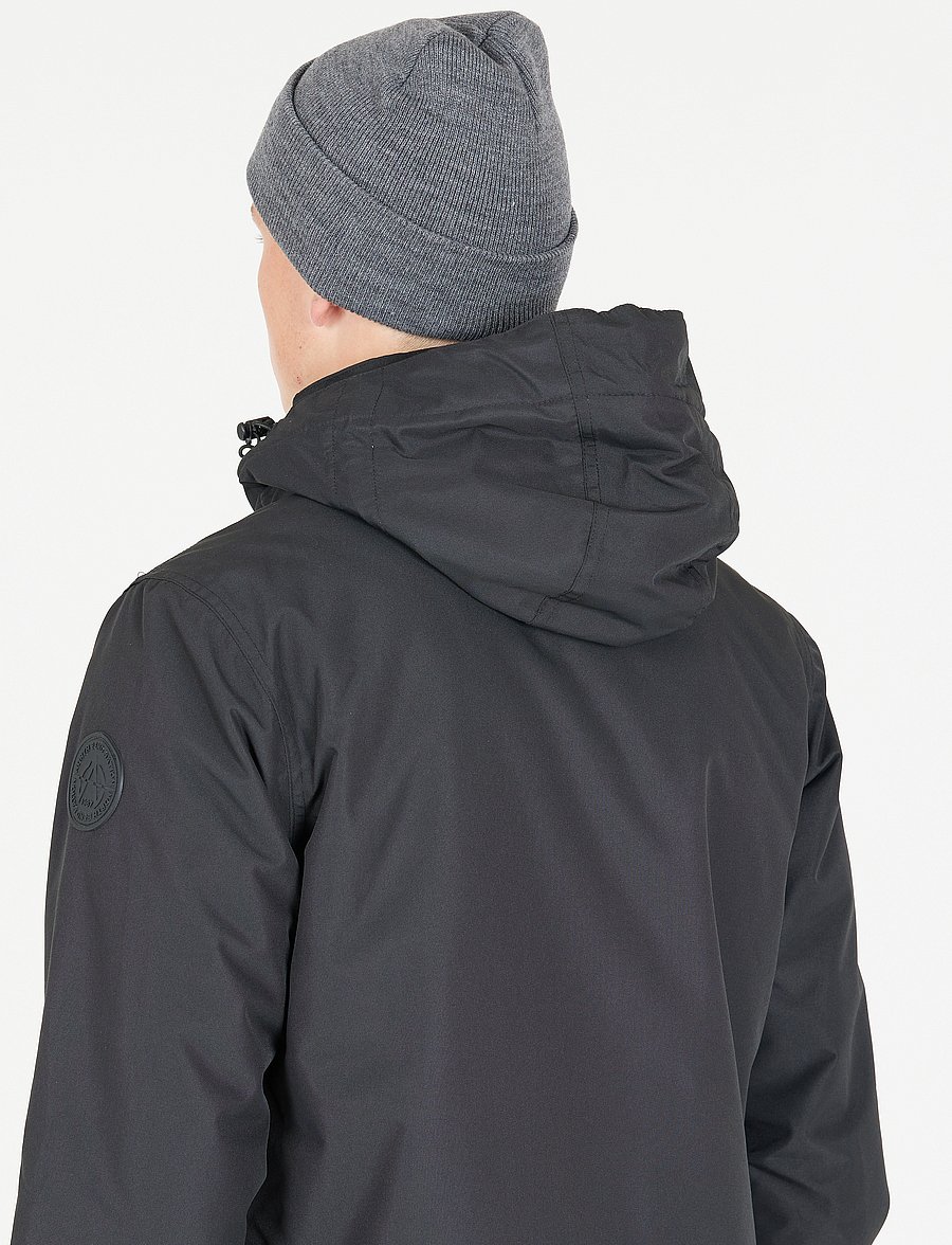 Whistler - Linjoe Melange Hat - mützen - dark grey melange - 4