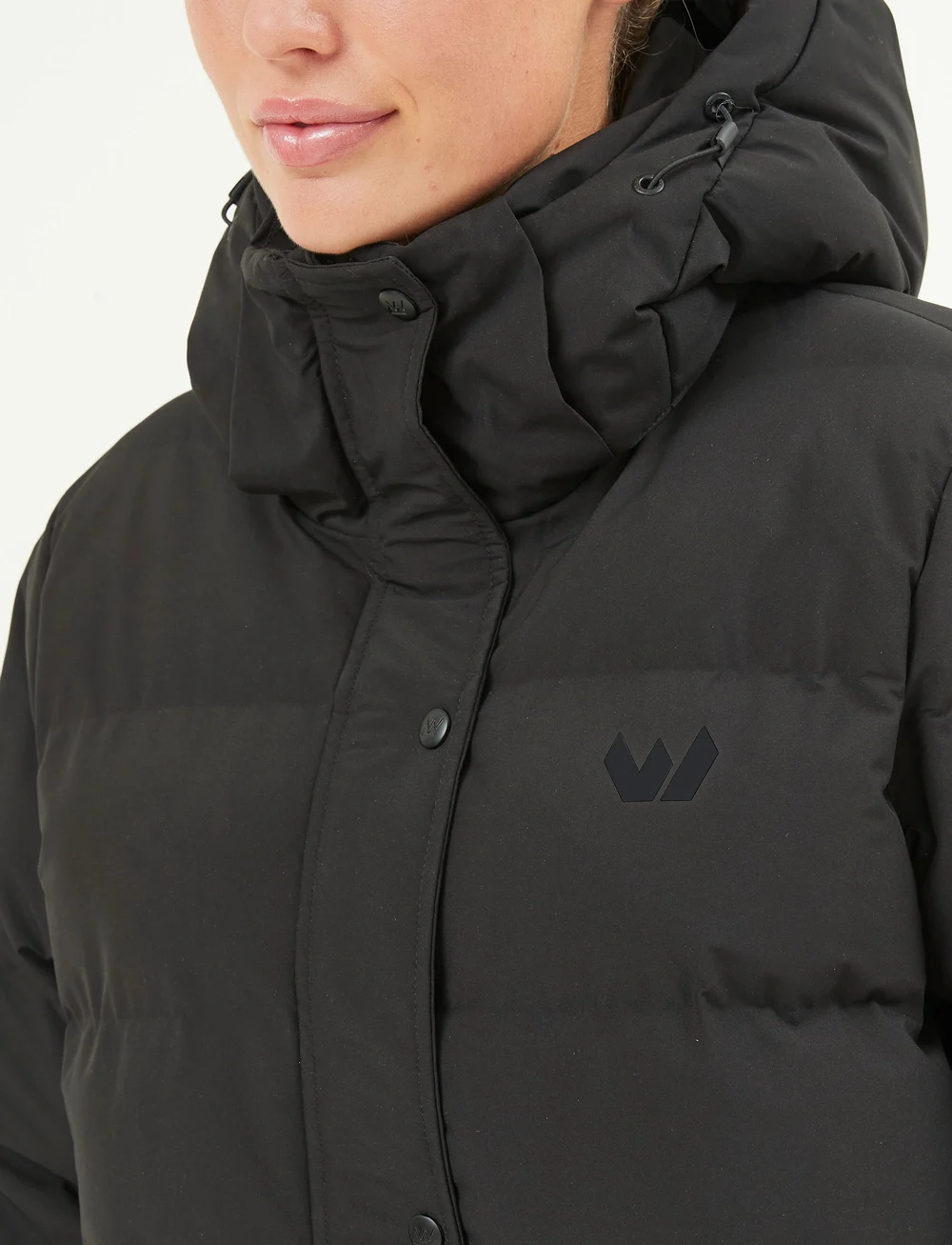 Whistler - Joana W Long Puffer Jacket - daunenjacken - black - 0