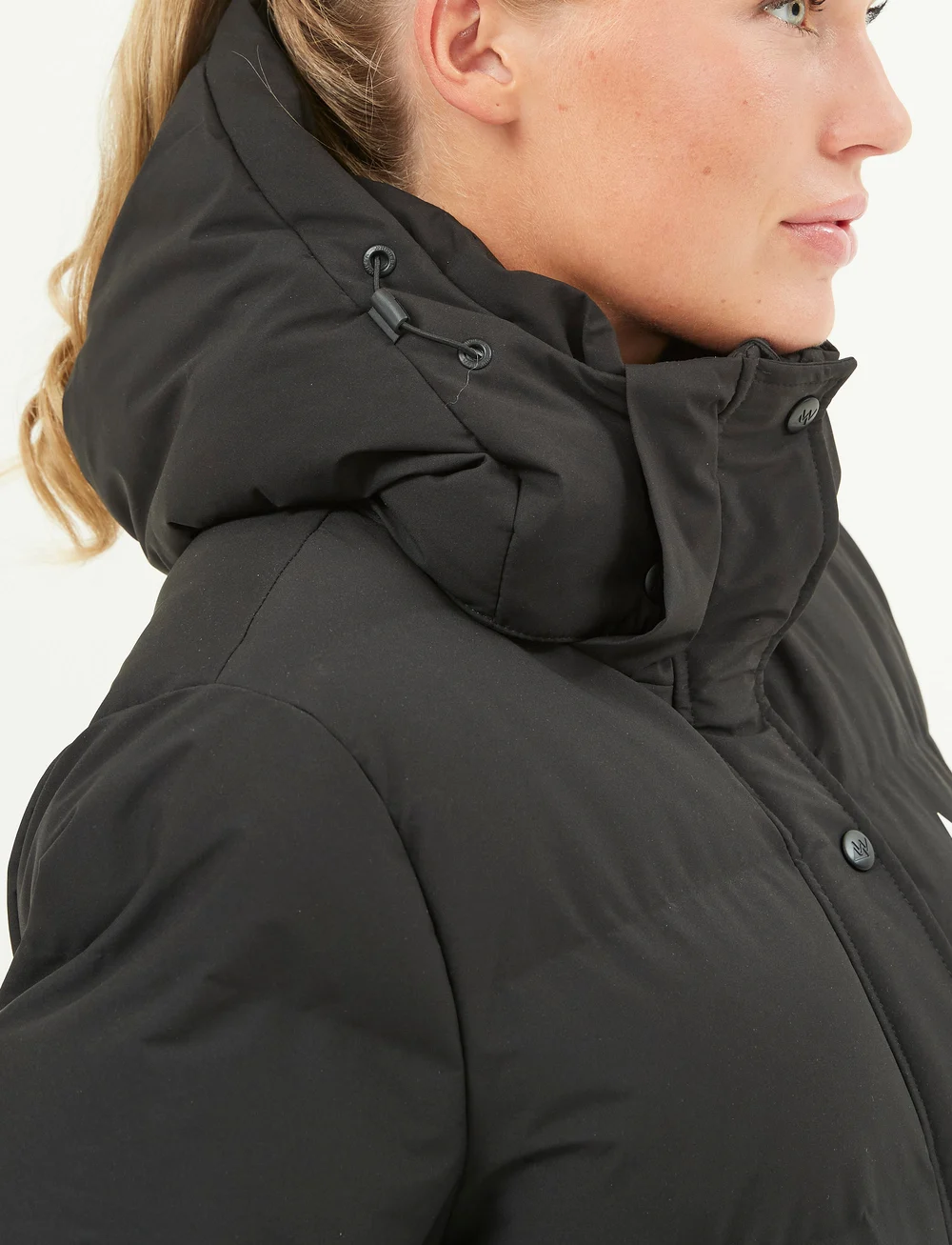 Whistler - Joana W Long Puffer Jacket - daunenjacken - black - 3