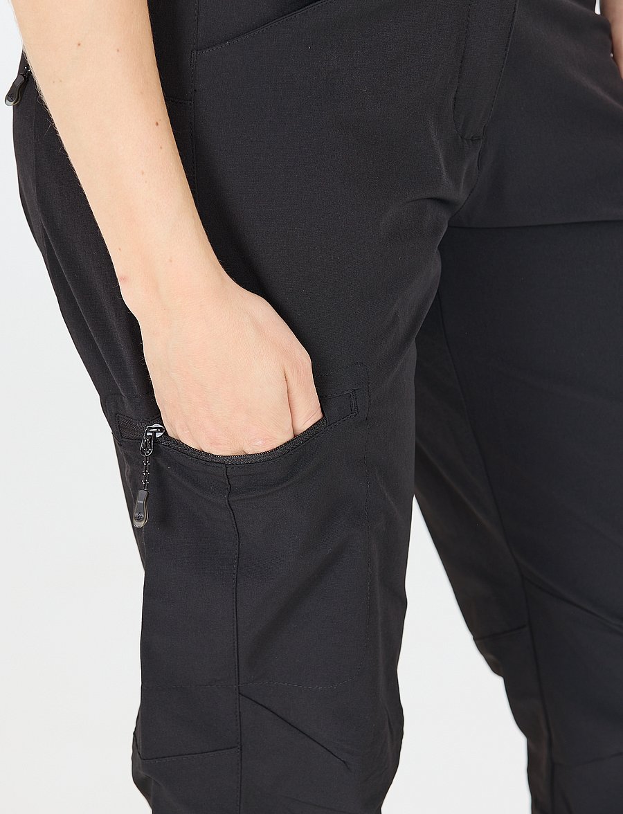 Whistler - Shannie W Long Outdoor Shorts - udendørsshorts - black - 4
