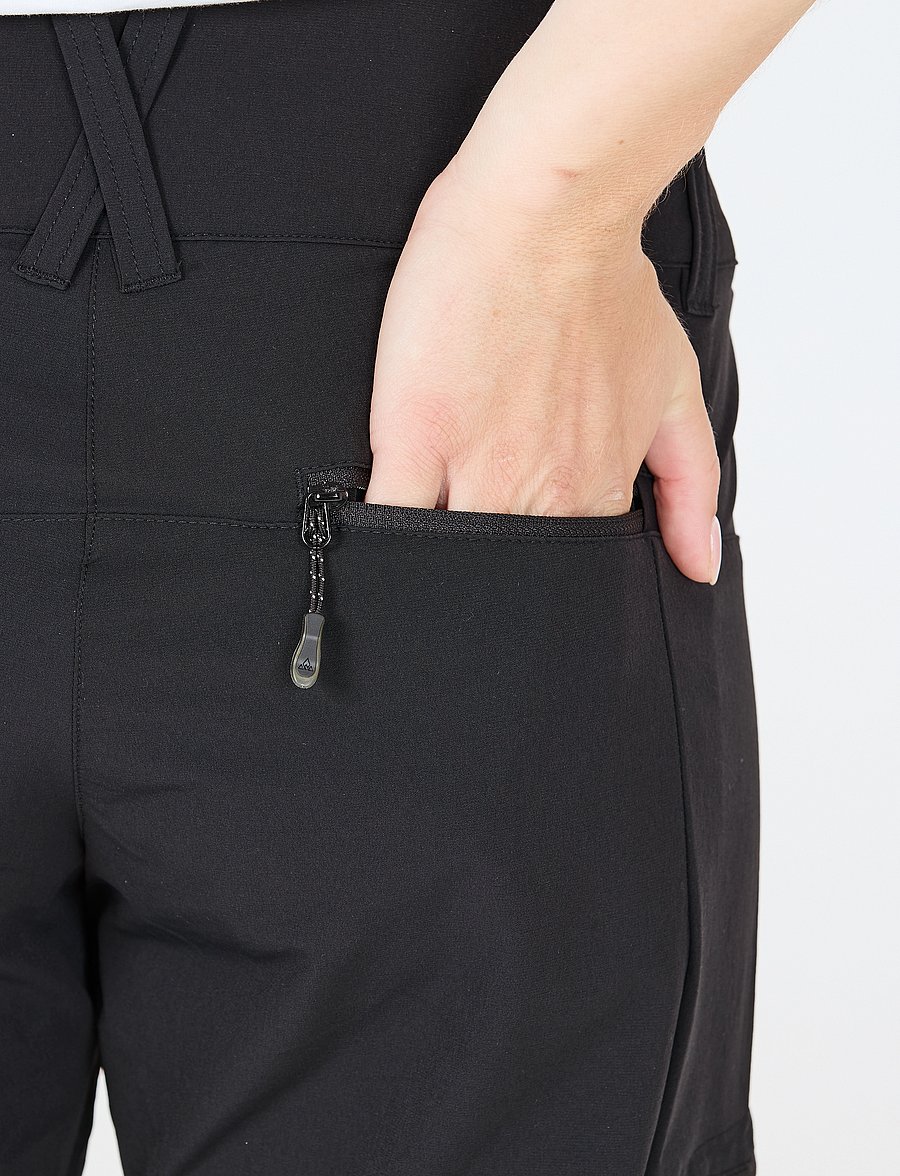 Whistler - Shannie W Long Outdoor Shorts - udendørsshorts - black - 5