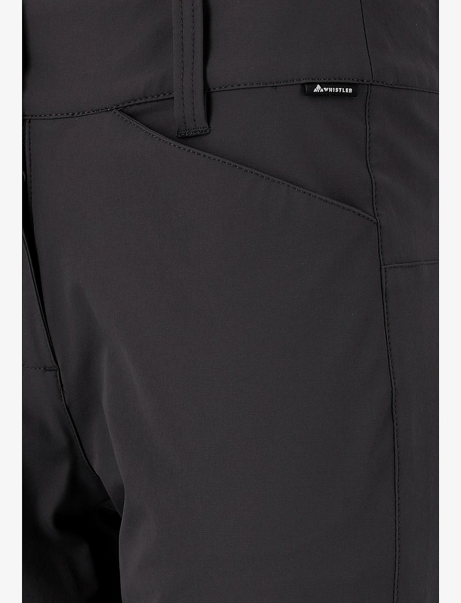 Whistler - Shannie W Long Outdoor Shorts - udendørsshorts - black - 3