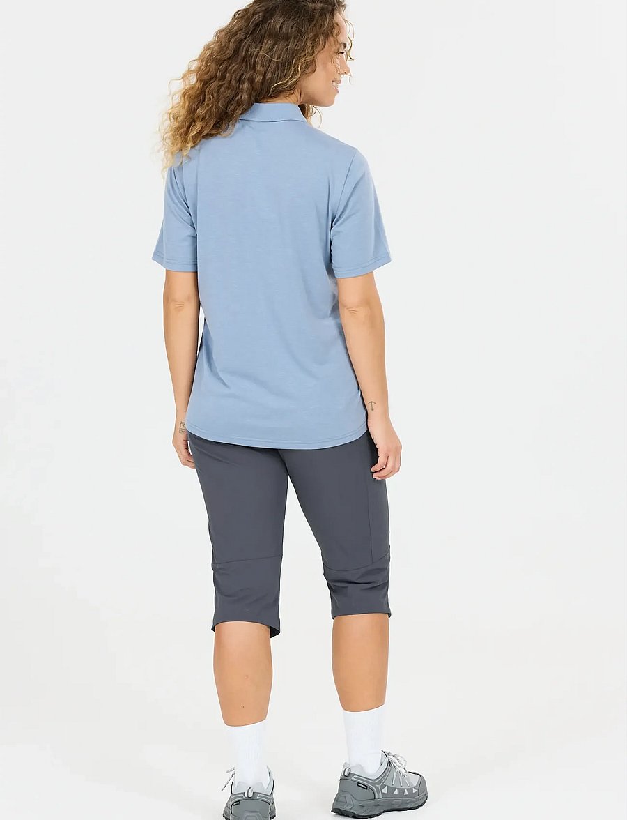 Whistler - Shannie W Long Outdoor Shorts - udendørsshorts - ombre blue - 5