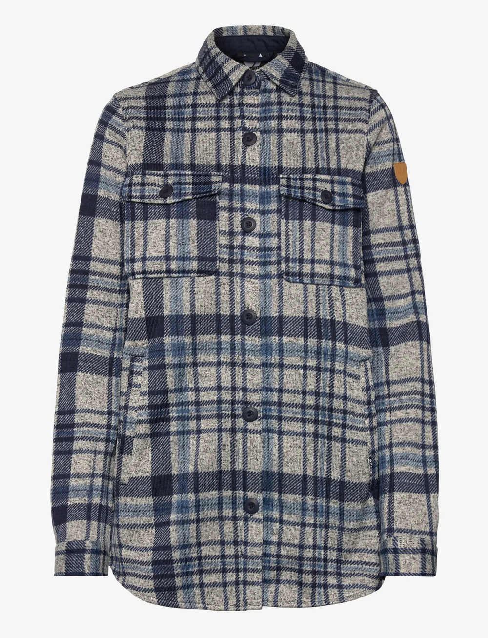Whistler - Milly W Checked Fleece Shirt - hemden - navy blazer - 1