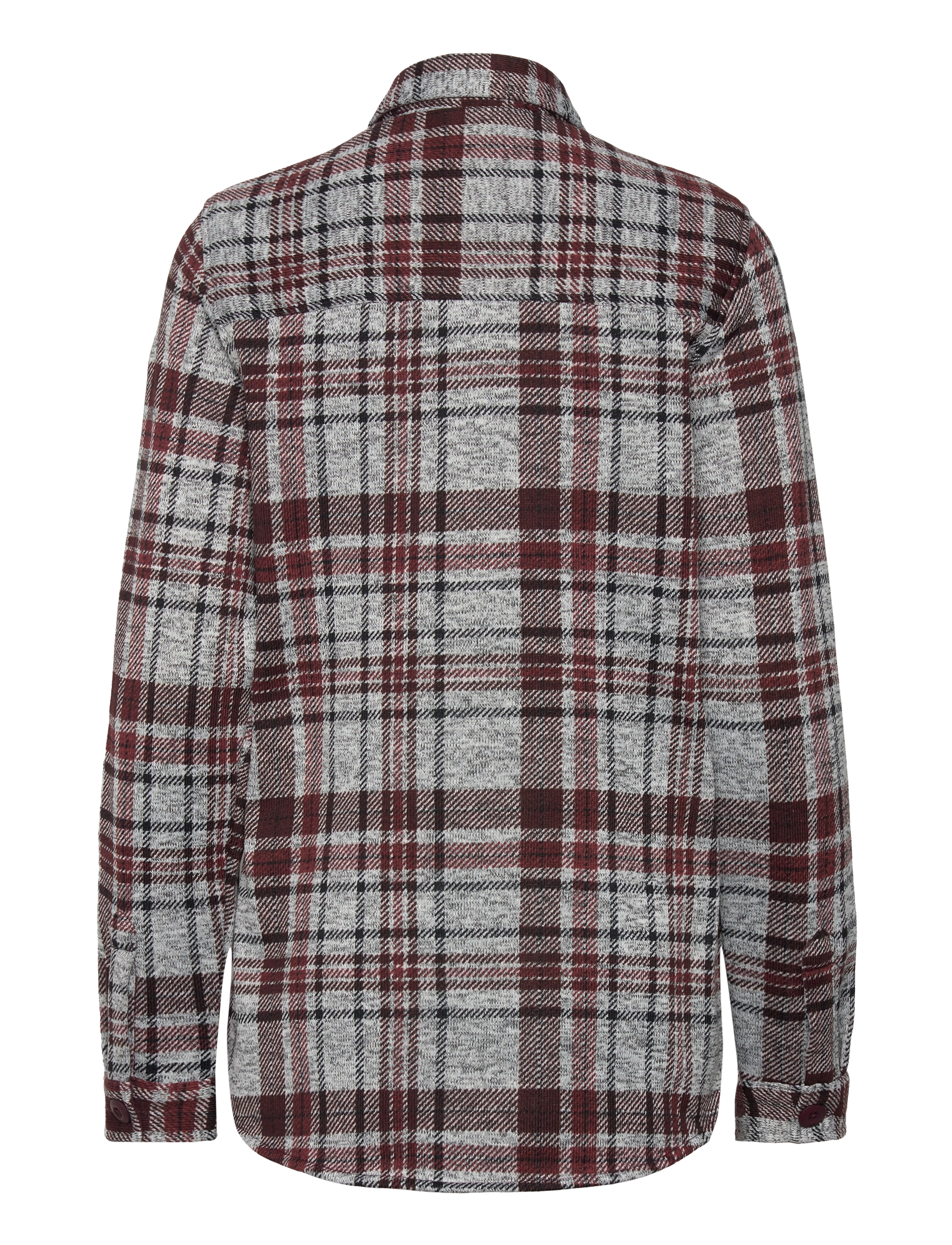 Whistler - Milly W Checked Fleece Shirt - skjorter - sable - 2