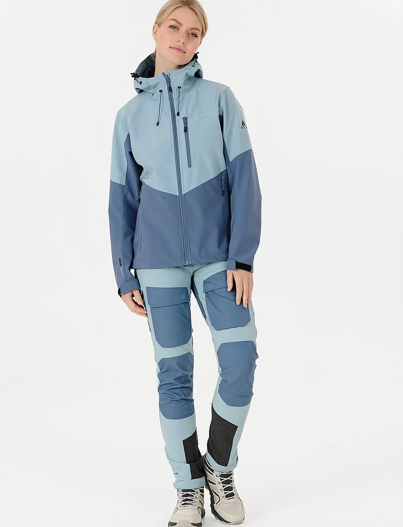 Whistler - Anissy W Outdoor Pant - friluftsbyxor - bering sea - 0