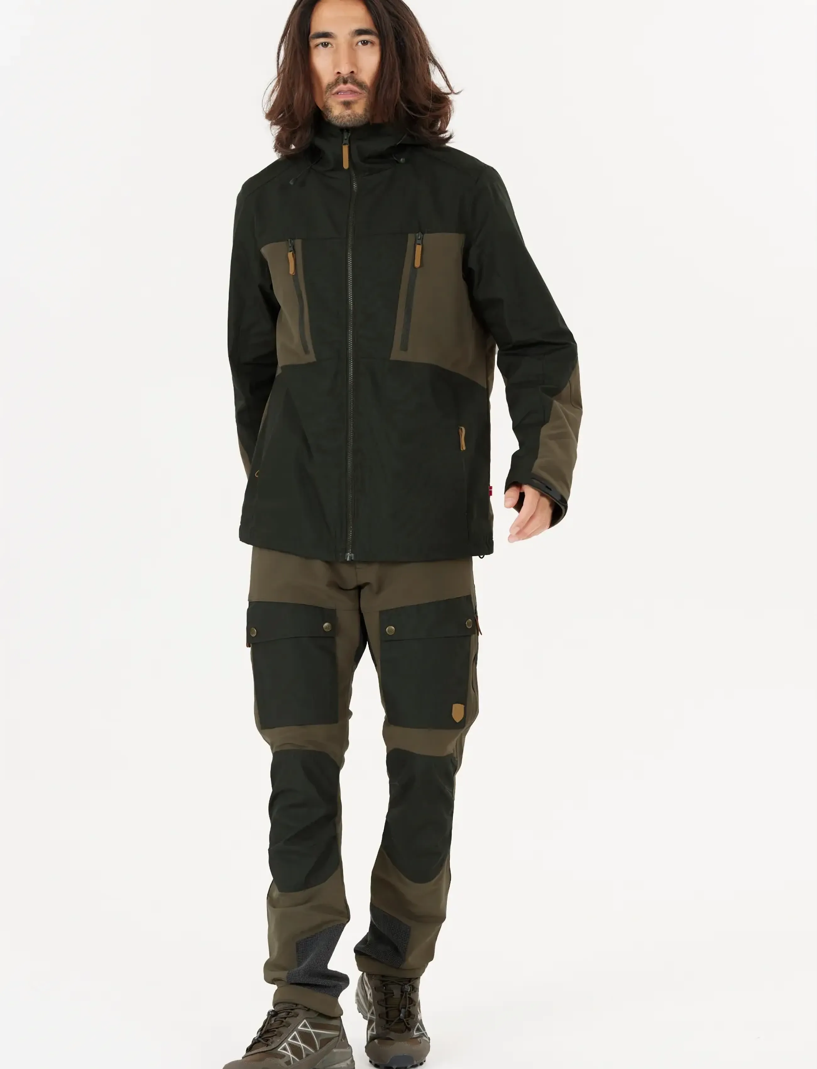 Whistler Beina M Outdoor Pant - Bukser - FOREST NIGHT / brown