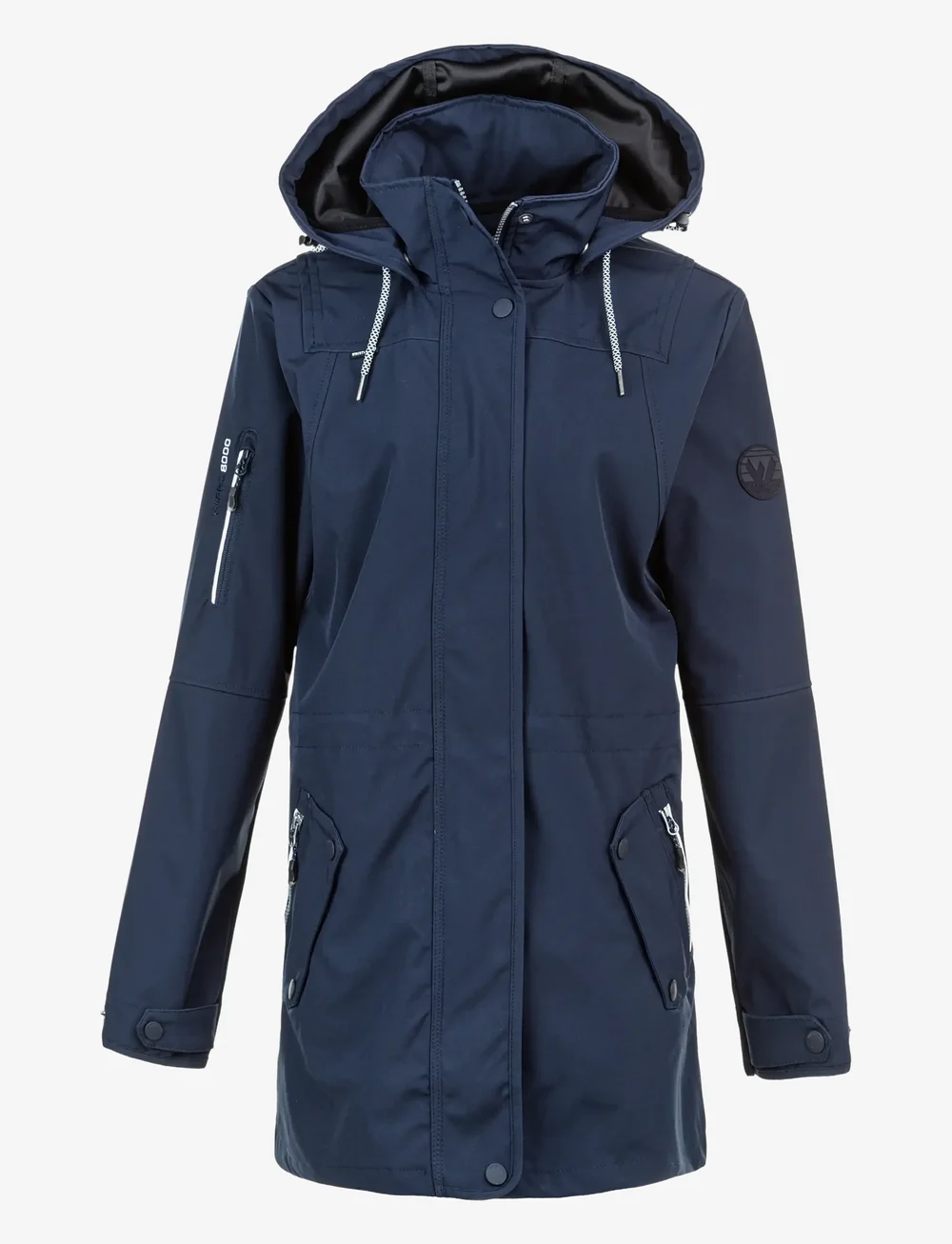 Whistler - Isobel W Long Softshell Jacket W-PR - friluftsjakker - navy blazer - 1