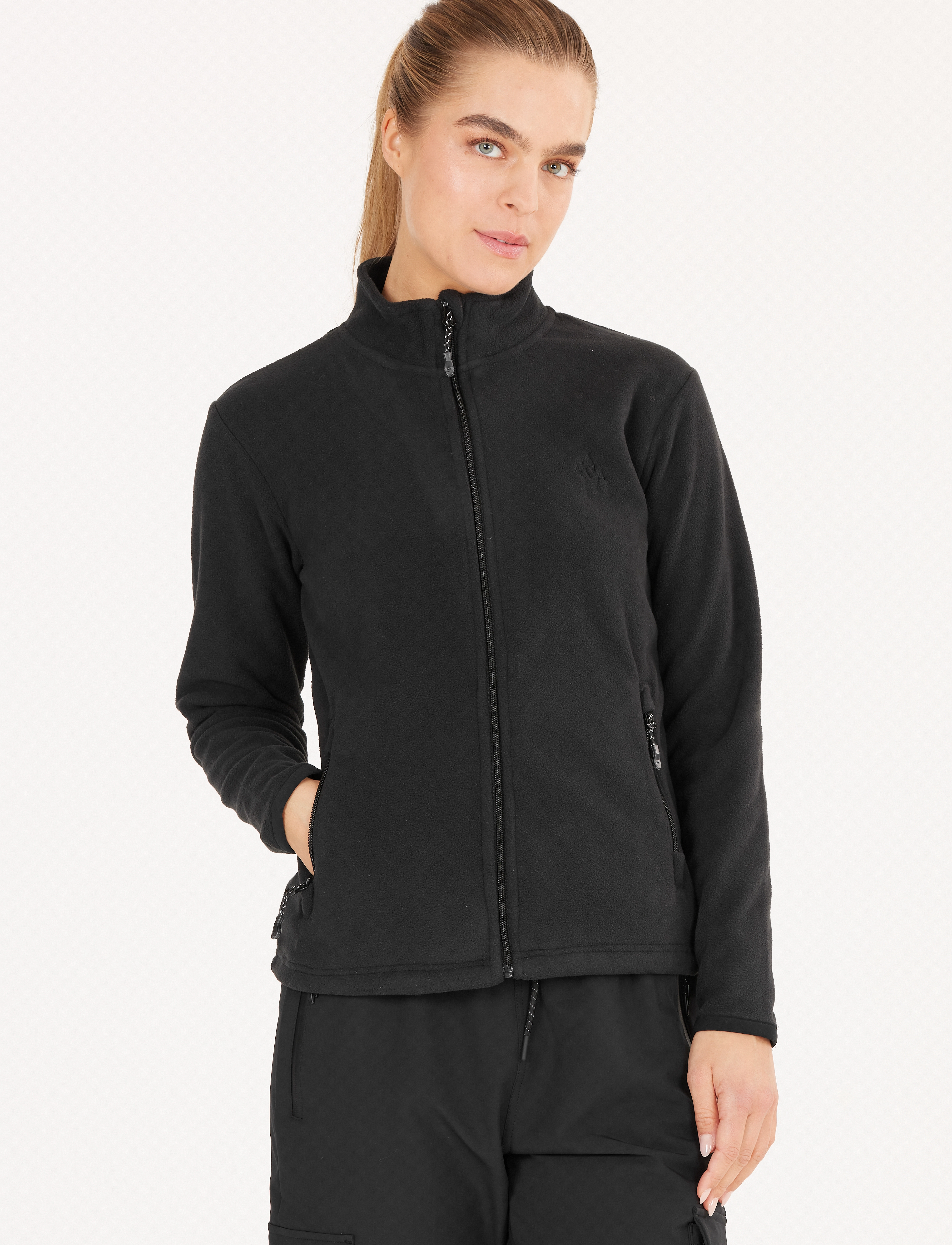Whistler Cocoon W Fleece Jacket, 42, Black, Sport Clothing > Sport Fleeces & Midlayers, Dame