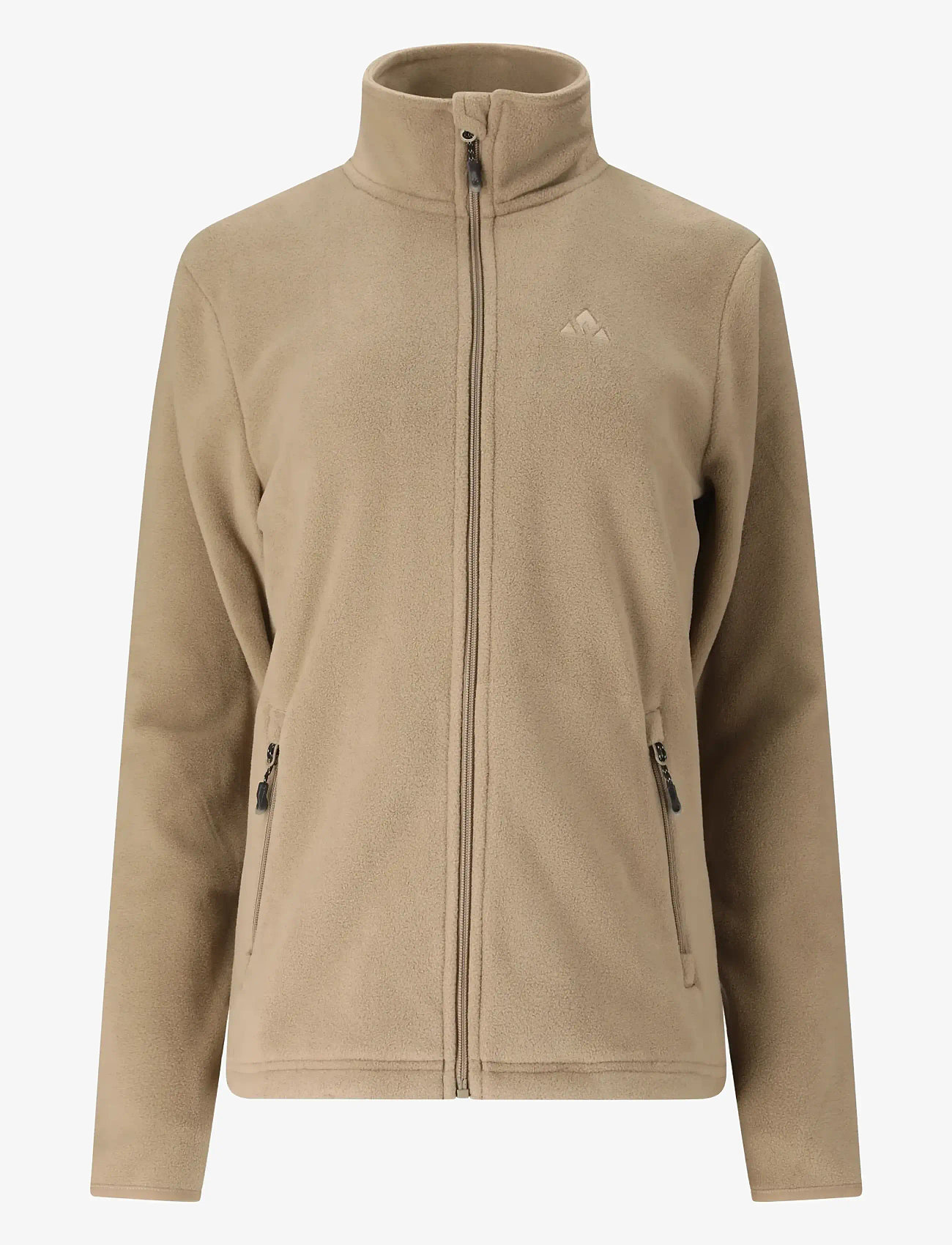 Whistler - Cocoon W Fleece Jacket - oberteile - weathered teak - 1