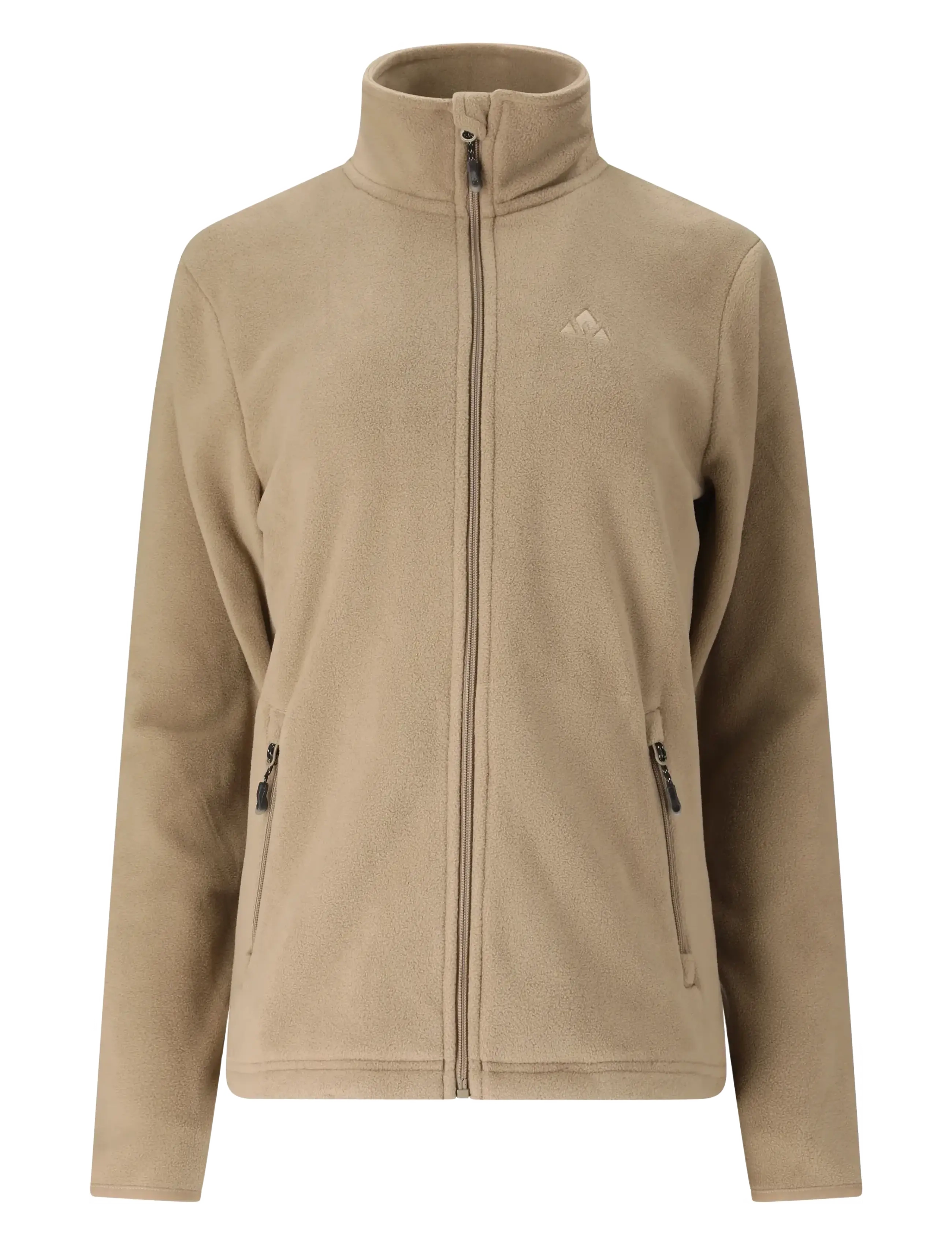 Whistler - Cocoon W Fleece Jacket - laveste priser - weathered teak - 1