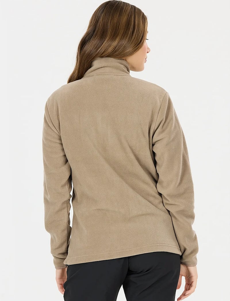 Whistler - Cocoon W Fleece Jacket - oberteile - weathered teak - 3