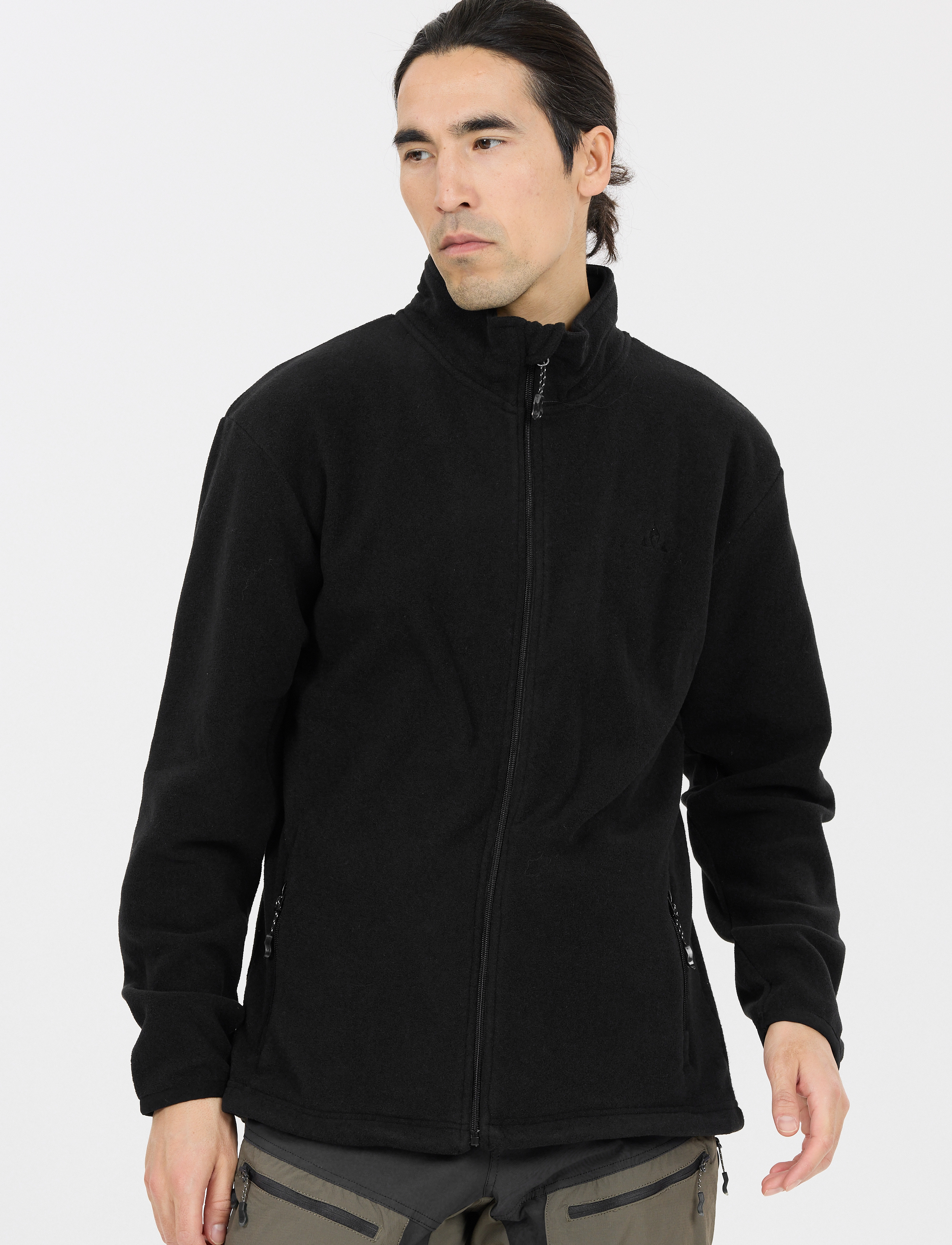 Whistler Cocoon M Fleece Jacket - Farben der Saison - BLACK / black