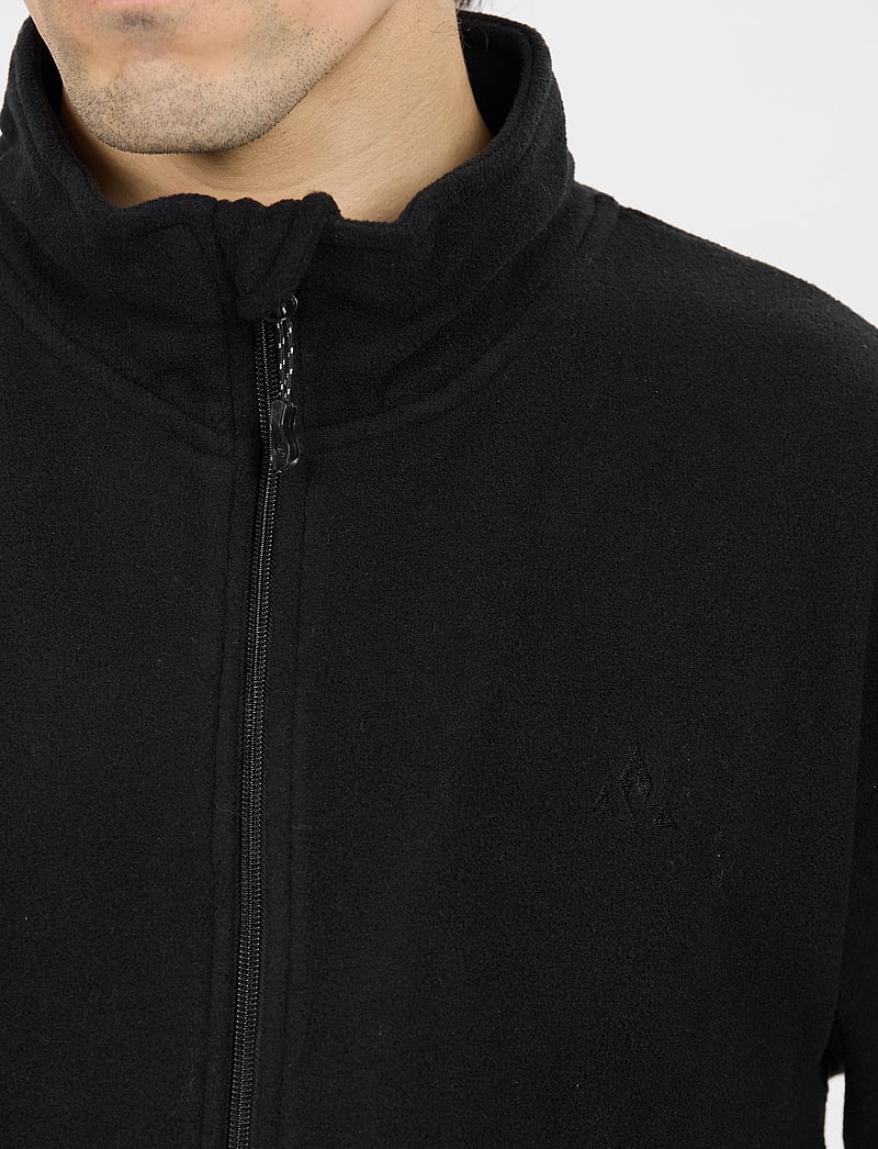 Whistler - Cocoon M Fleece Jacket - fleece og mellemlag - black - 3