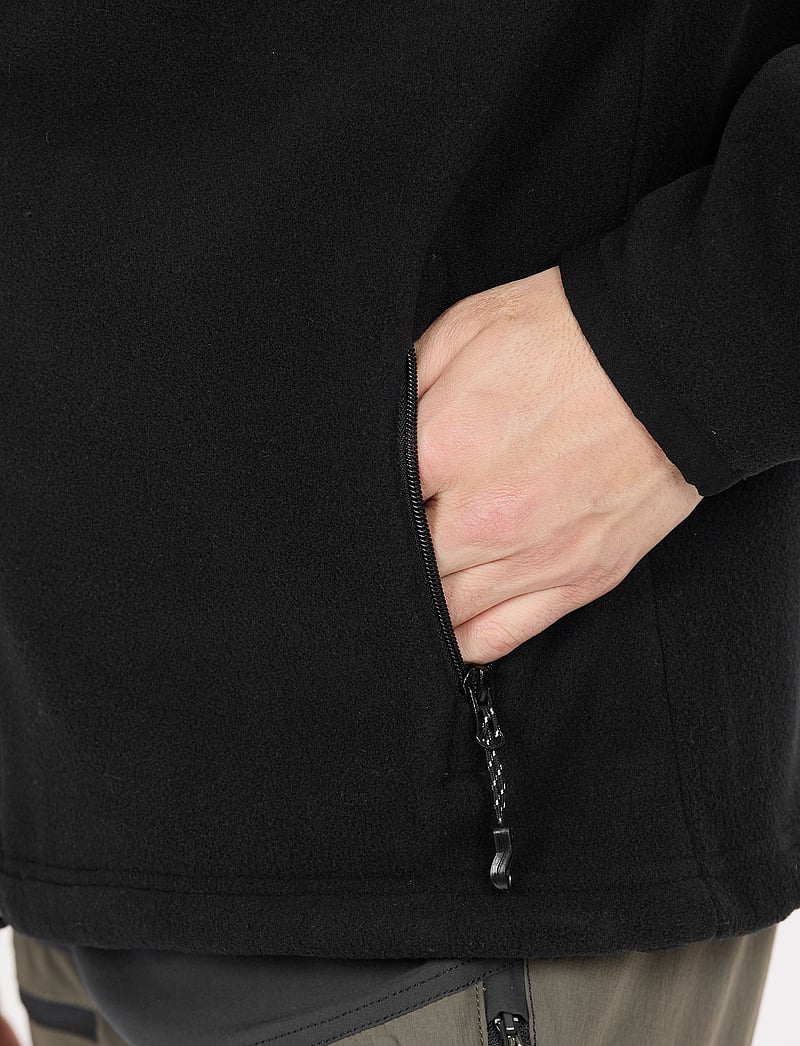 Whistler - Cocoon M Fleece Jacket - fleece og mellemlag - black - 4