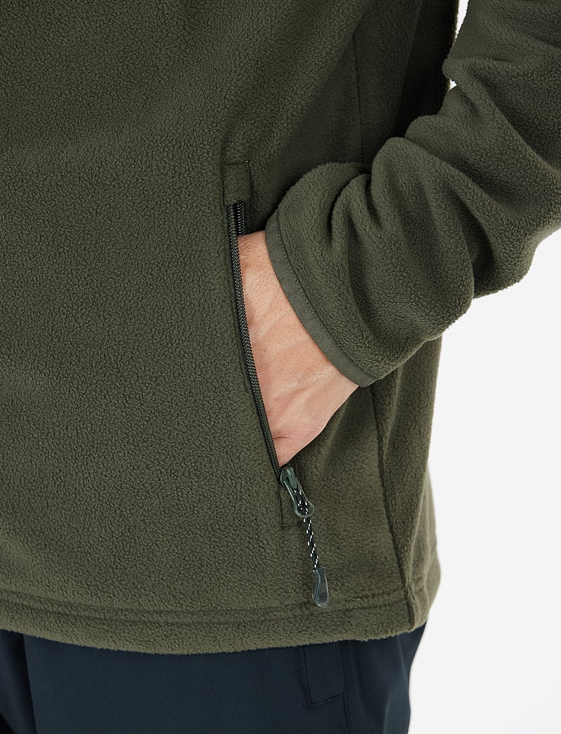 Whistler - Cocoon M Fleece Jacket - kampsunid ja vahekihid - black ink - 4
