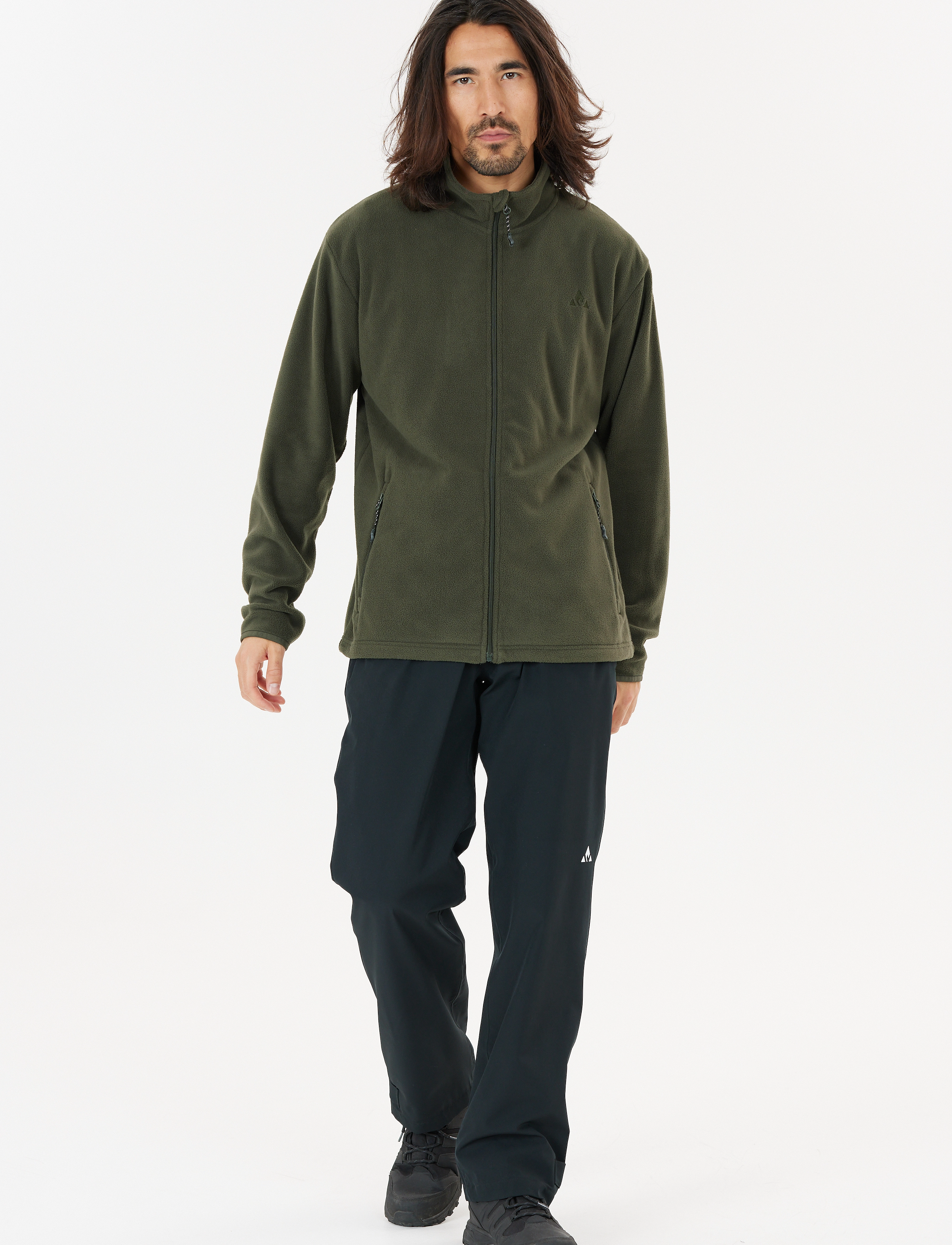 Whistler - Cocoon M Fleece Jacket - fleecet ja välikerrokset - black ink - 5